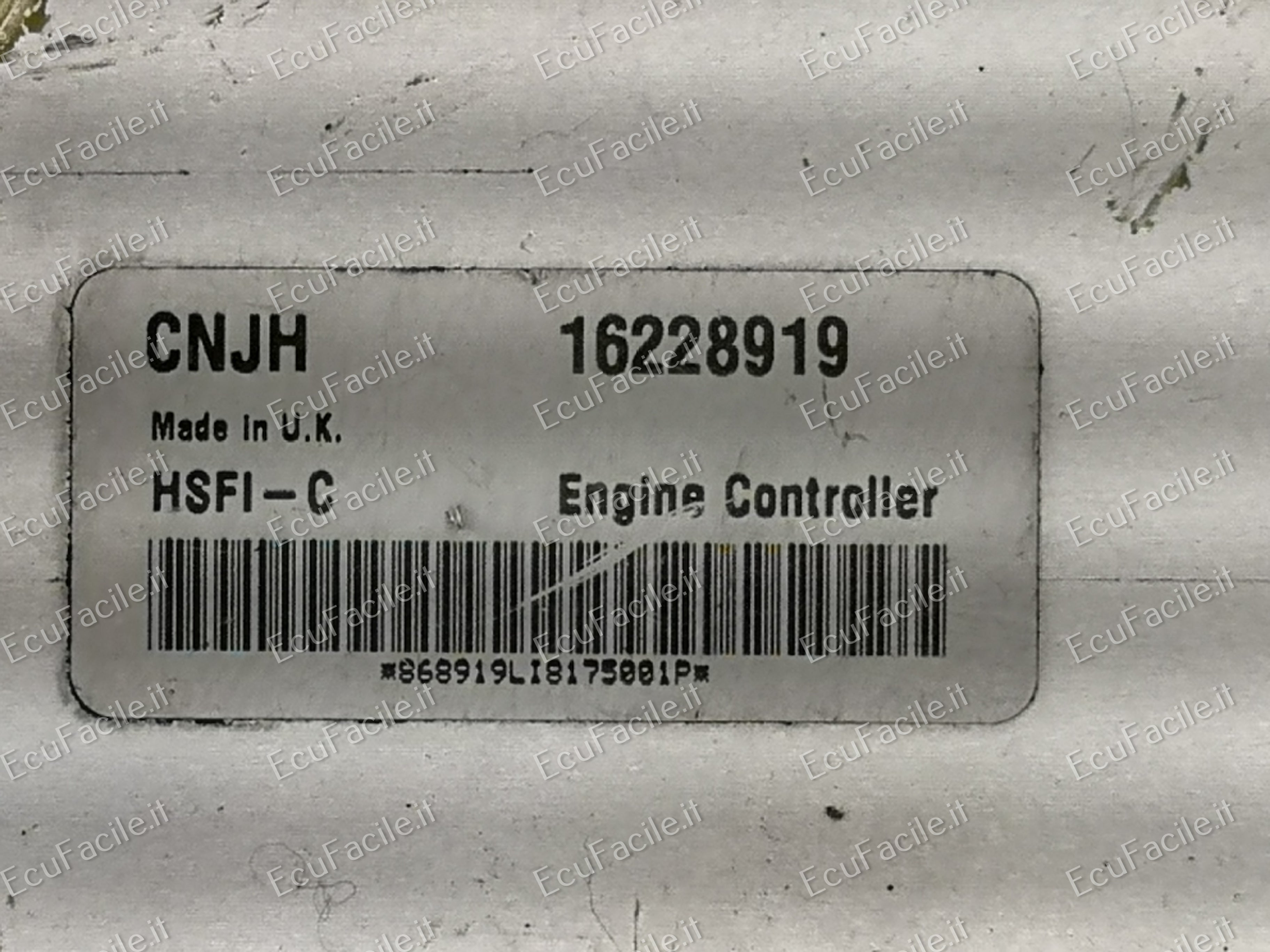 ECU OPEL ASTRA ZAFIRA 1.6 DELCO 16228919 CNJH, 16228919CNJH