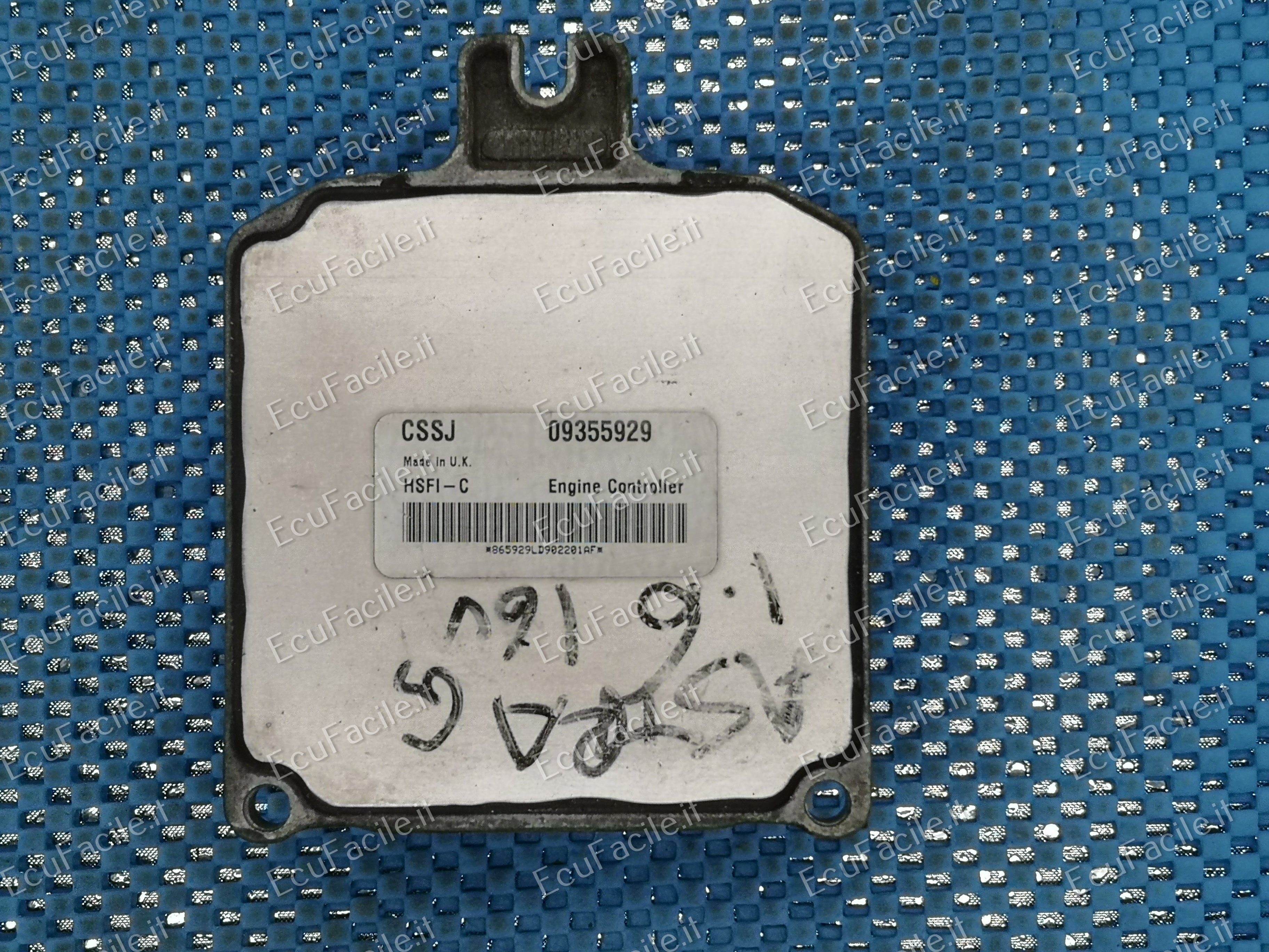 ECU OPEL ASTRA ZAFIRA 1.6 DELCO 16228919 CNJH, 16228919CNJH