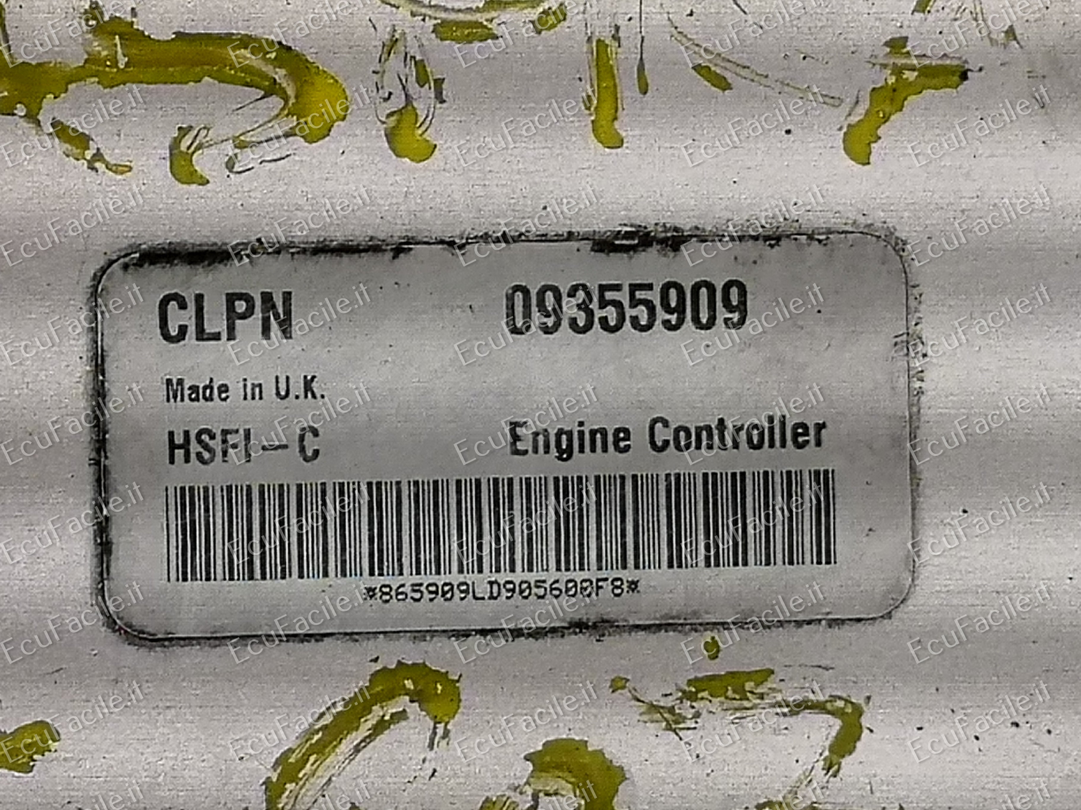 ECU OPEL ASTRA ZAFIRA 1.6 DELCO 16228919 CNJH, 16228919CNJH