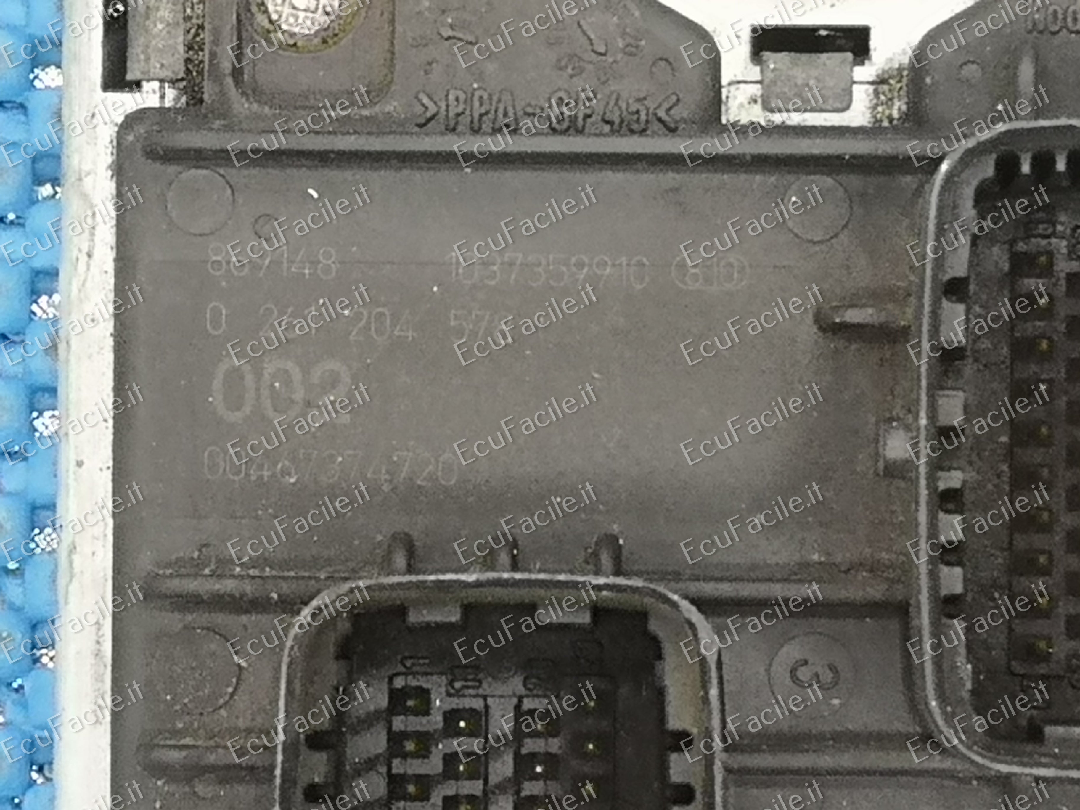 Ecu centralina motore fiat bravo 1.2 16v m1.5.5-0261204578