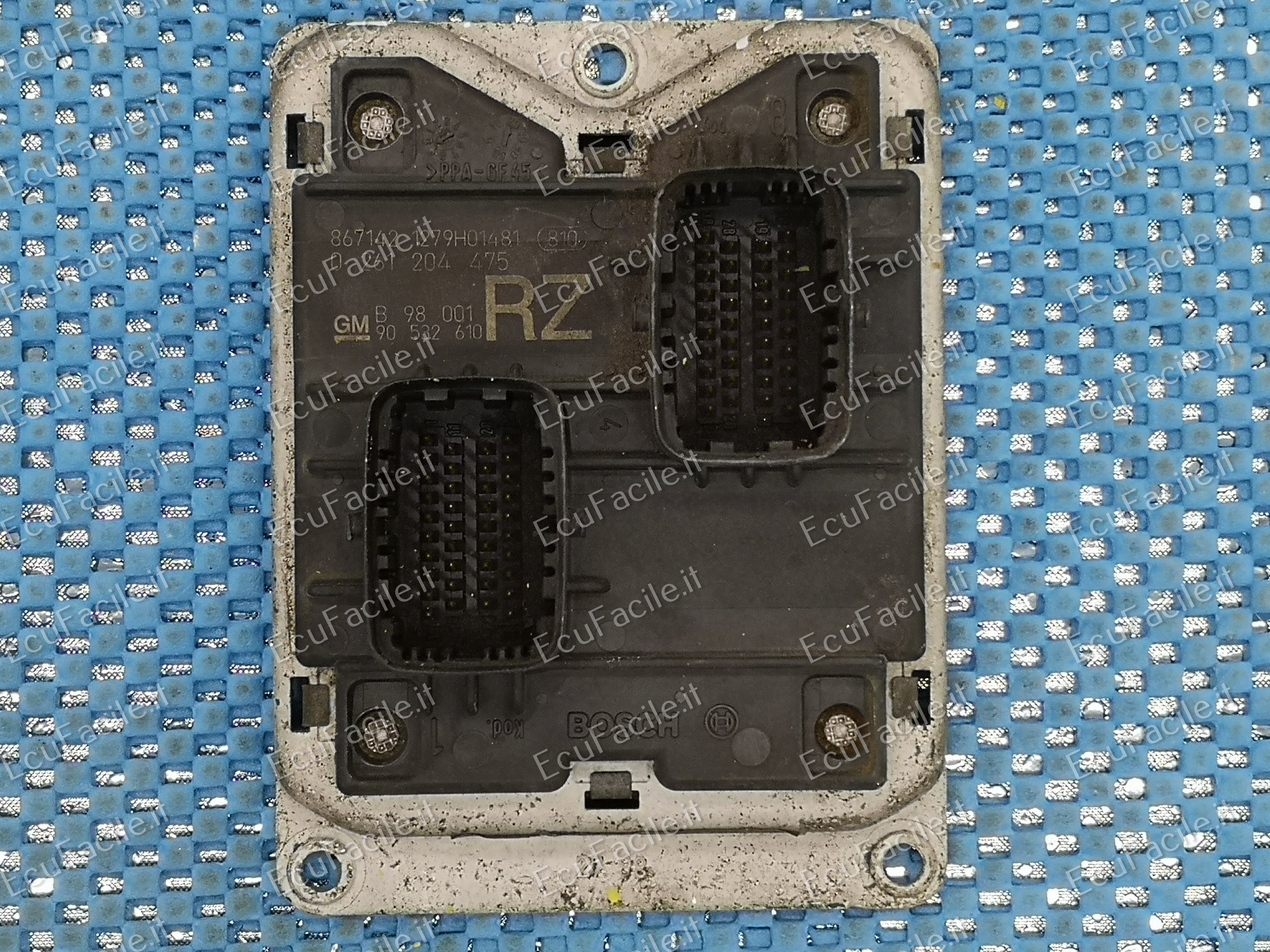 ECU OPEL CORSA 1.2 X12XE BOSCH 0261204475 GM 90532610 RZ