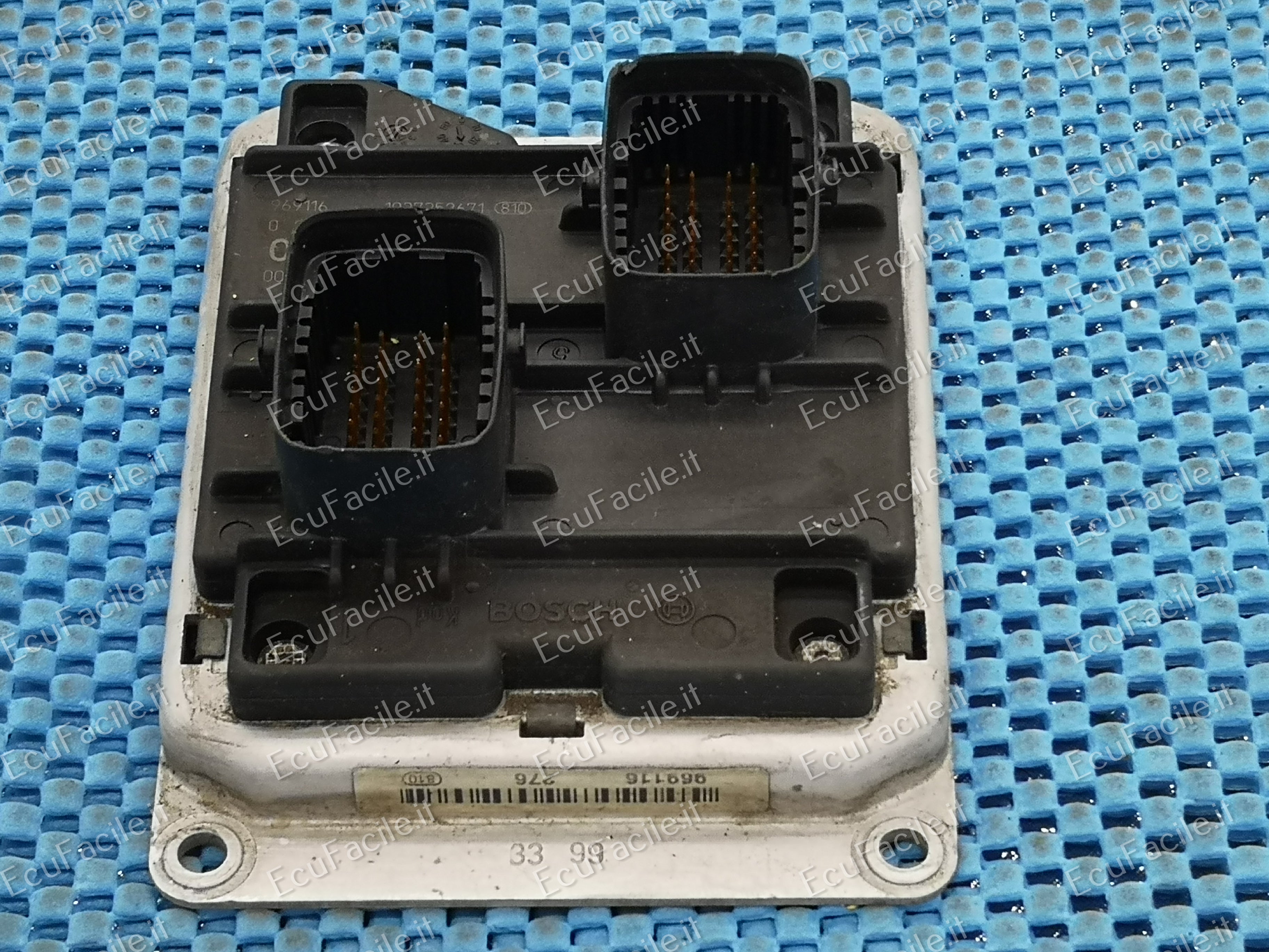 ECU FIAT BRAVA 1.2 BOSCH 0261206276 00468004220 M 1.5.5