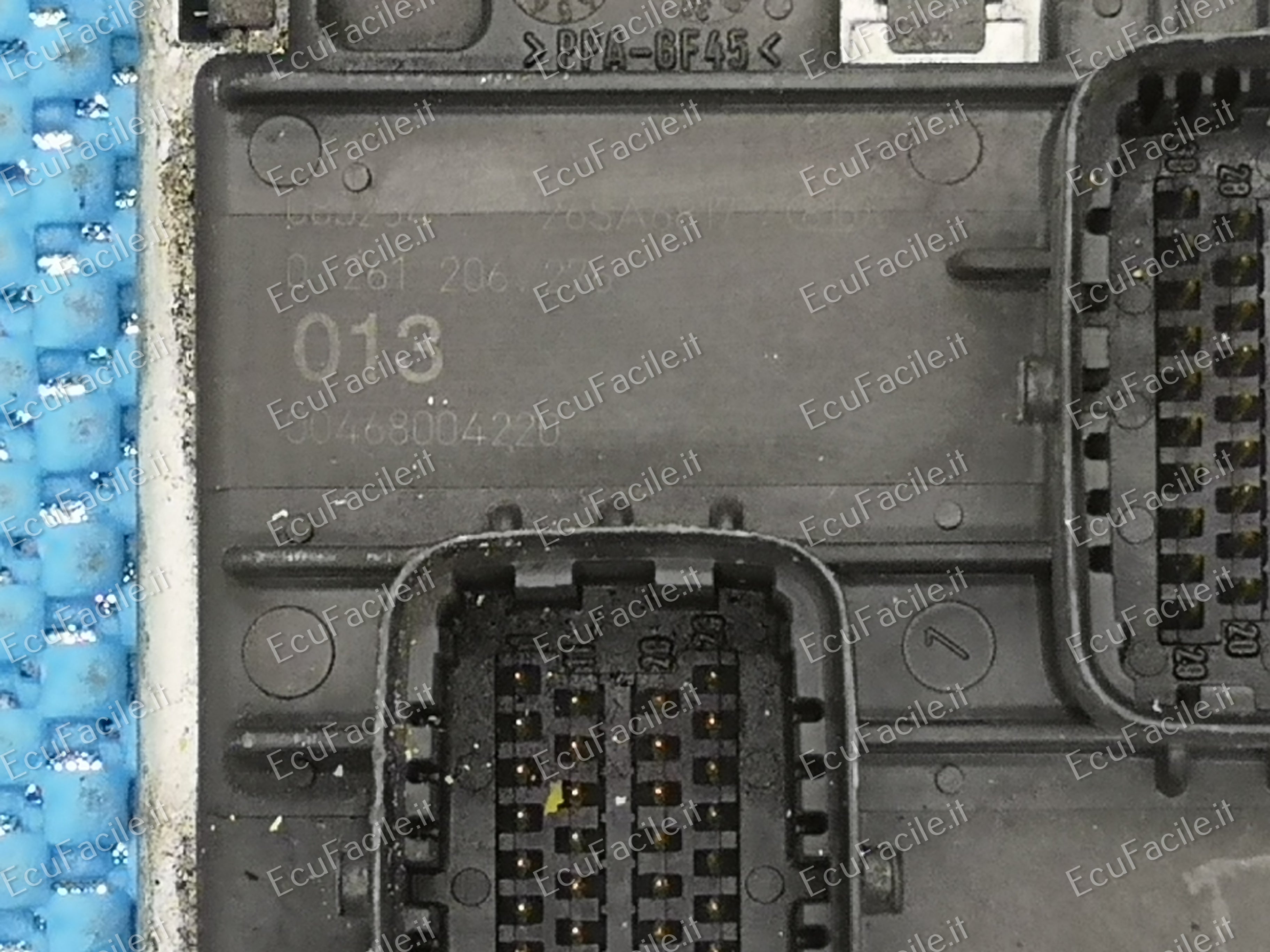 ECU FIAT BRAVA 1.2 BOSCH 0261206276 00468004220 M 1.5.5