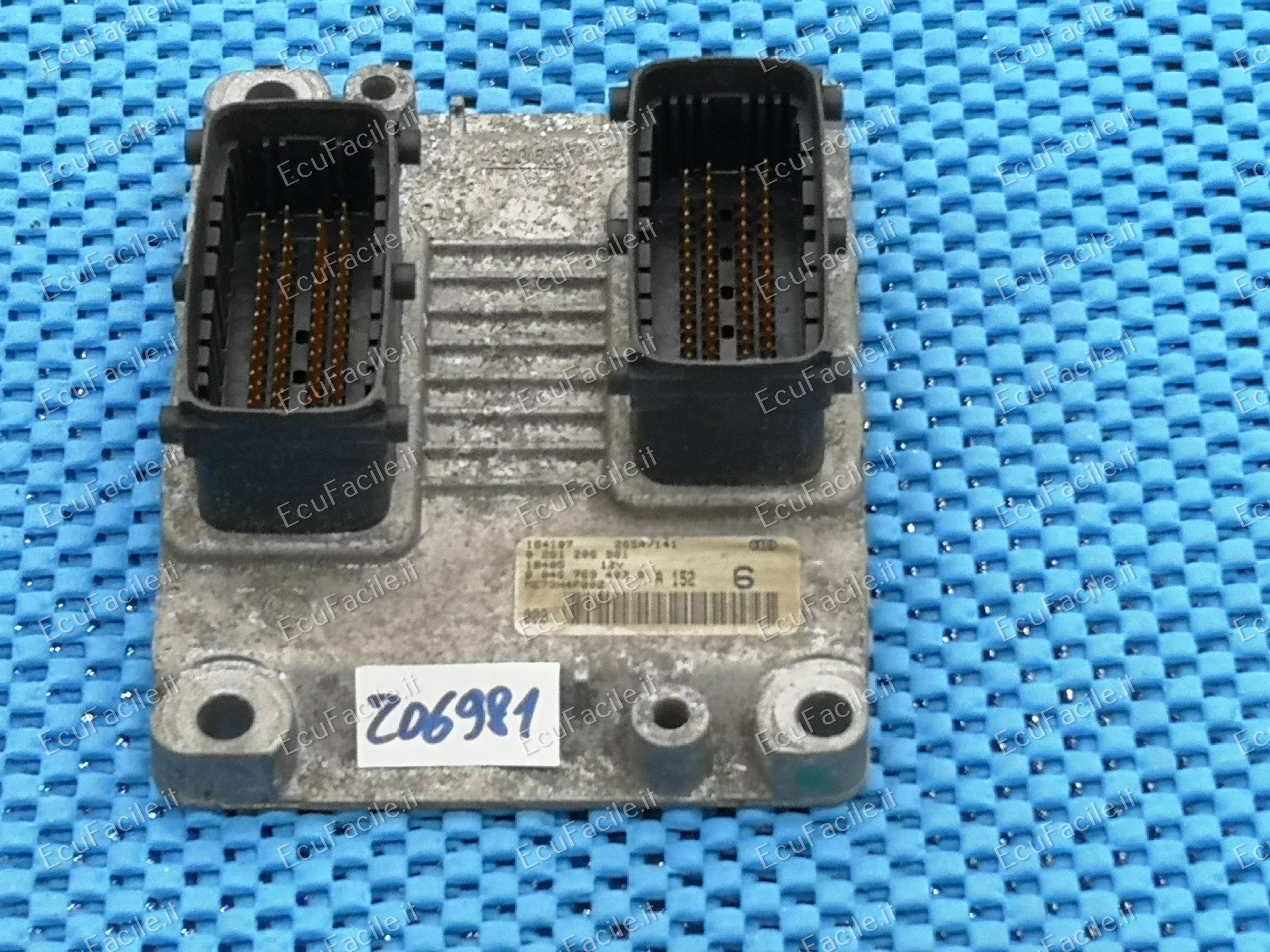 FIAT PUNTO 1.2 BOSCH 0261206981 46769403 ME73H4 F002 PRONTA