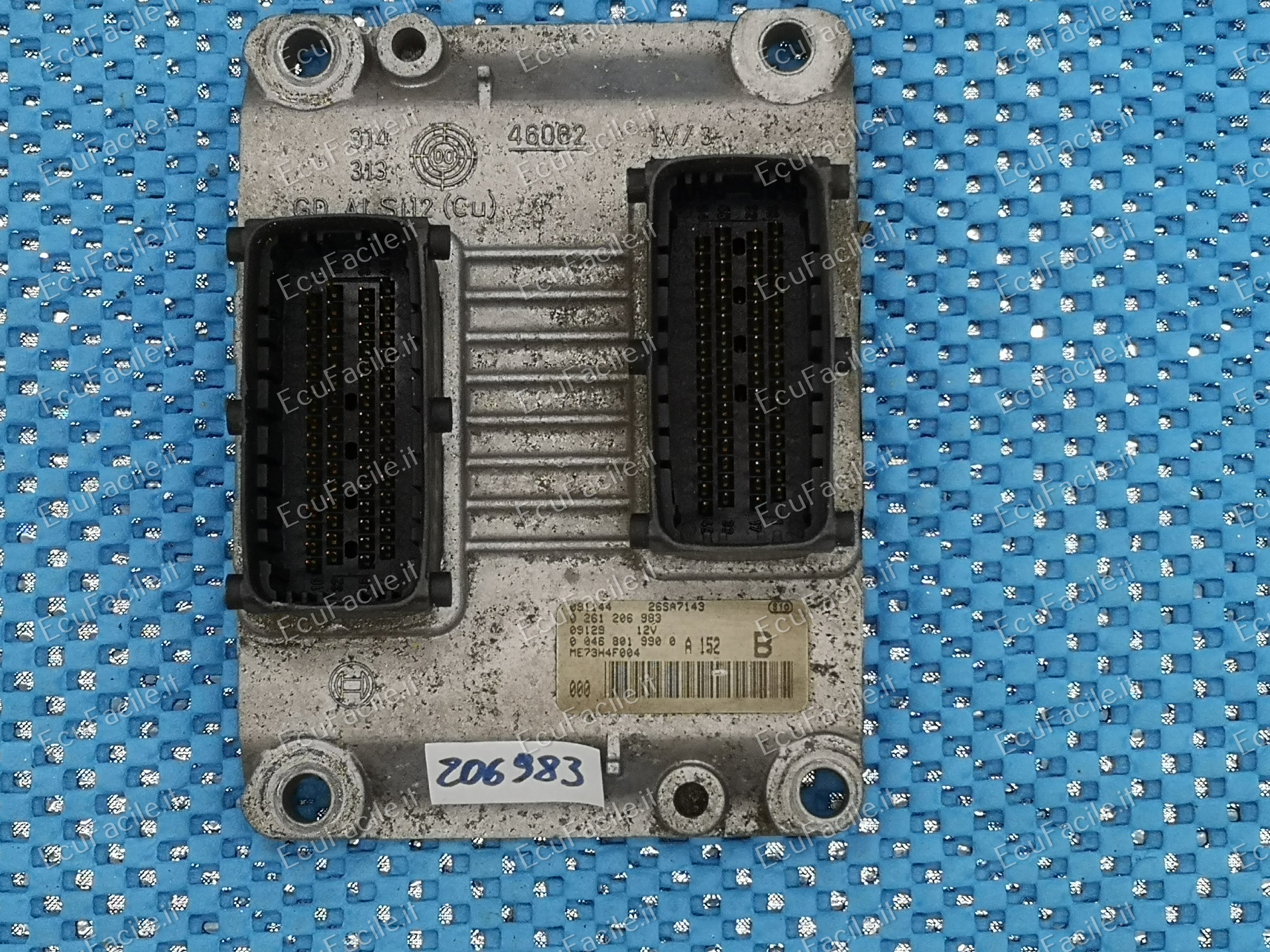 FIAT Brava Bravo 80sx 1.2L 188A5000 0261206983 pronta vergine