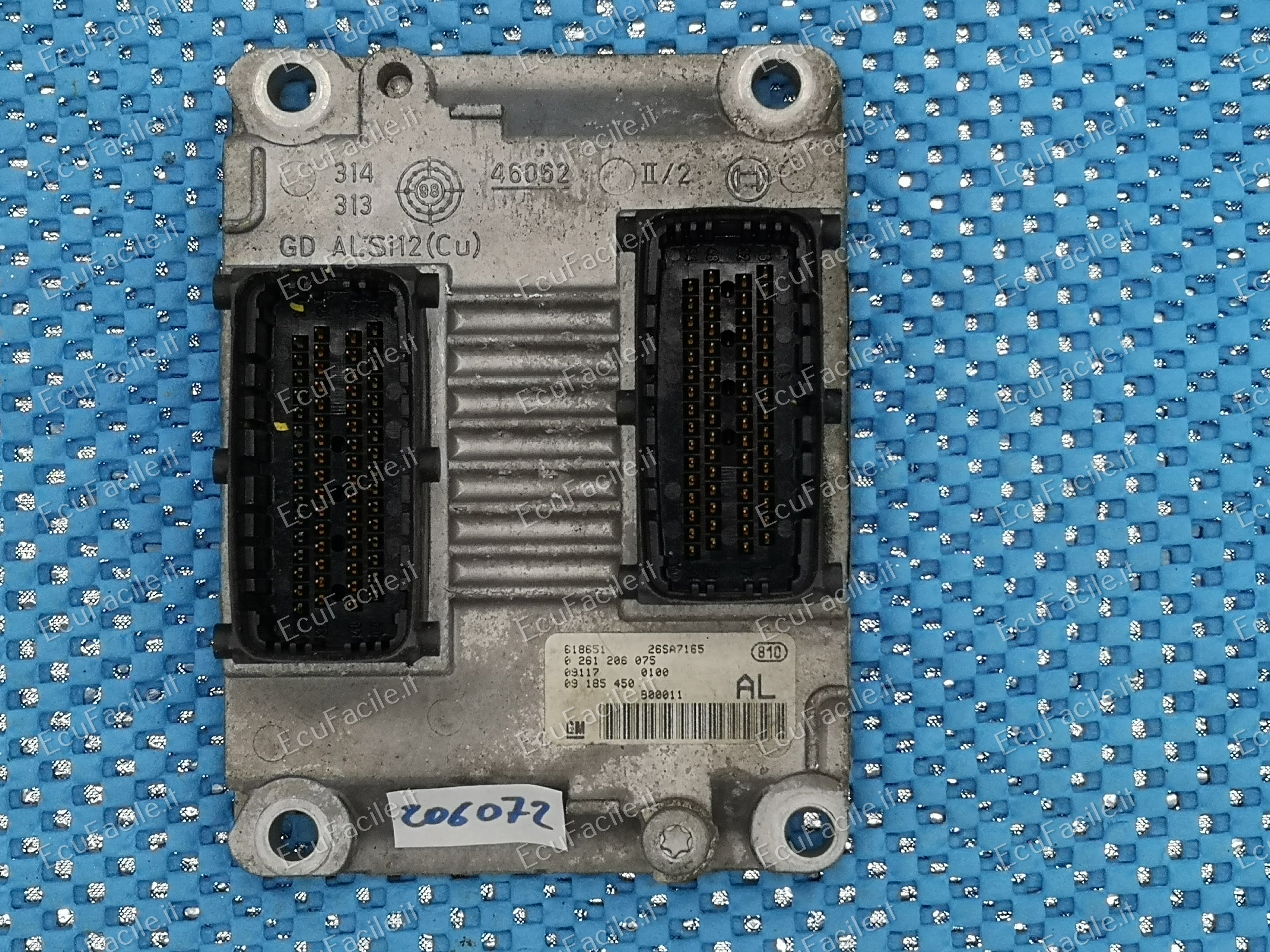 ECU OPEL CORSA C 1.0 Z10XE BOSCH 0261206072, 09115111BY