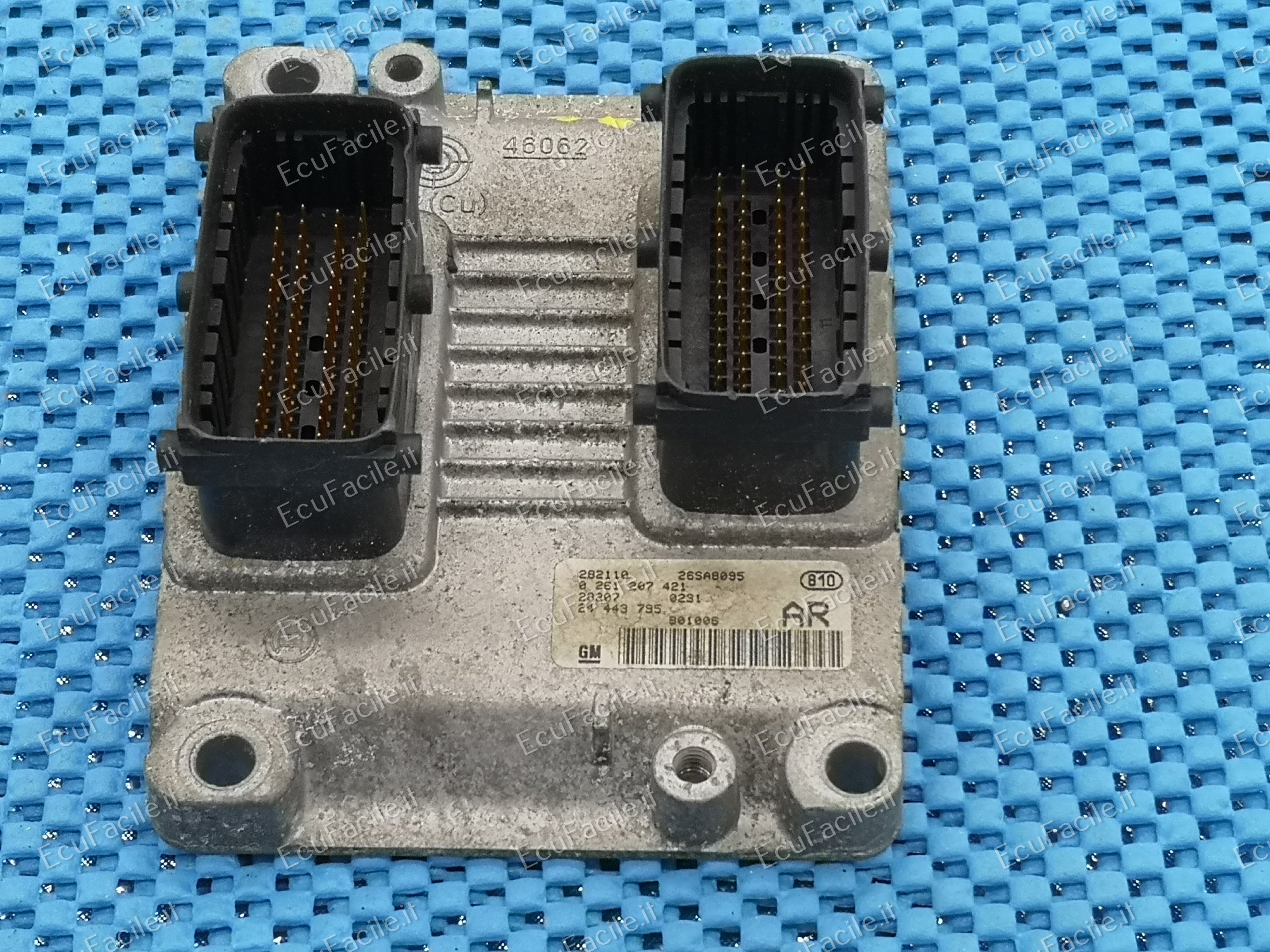 ECU MOTORE BOSCH 0261207421 OPEL 24443795 ME 7.6 H4