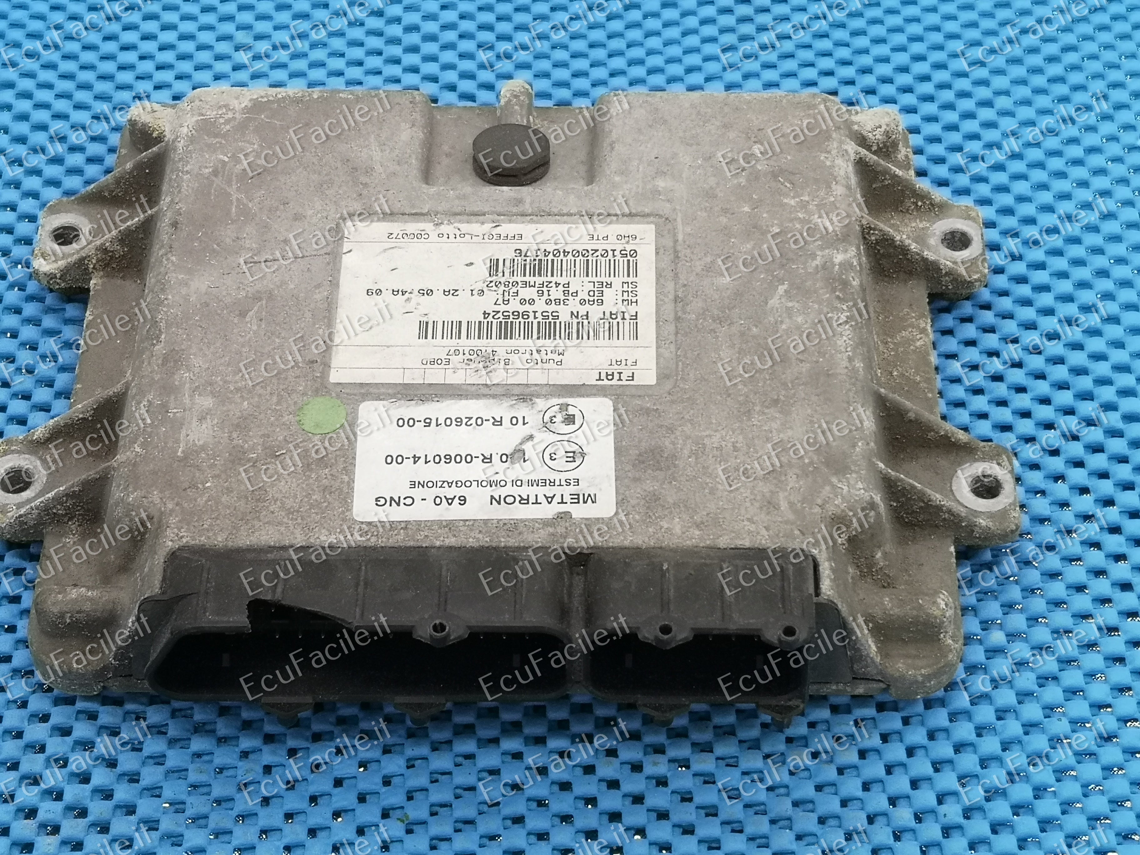 ECU METATRON DOBLO PUNTO 55196524 4100107 6A03B000A7