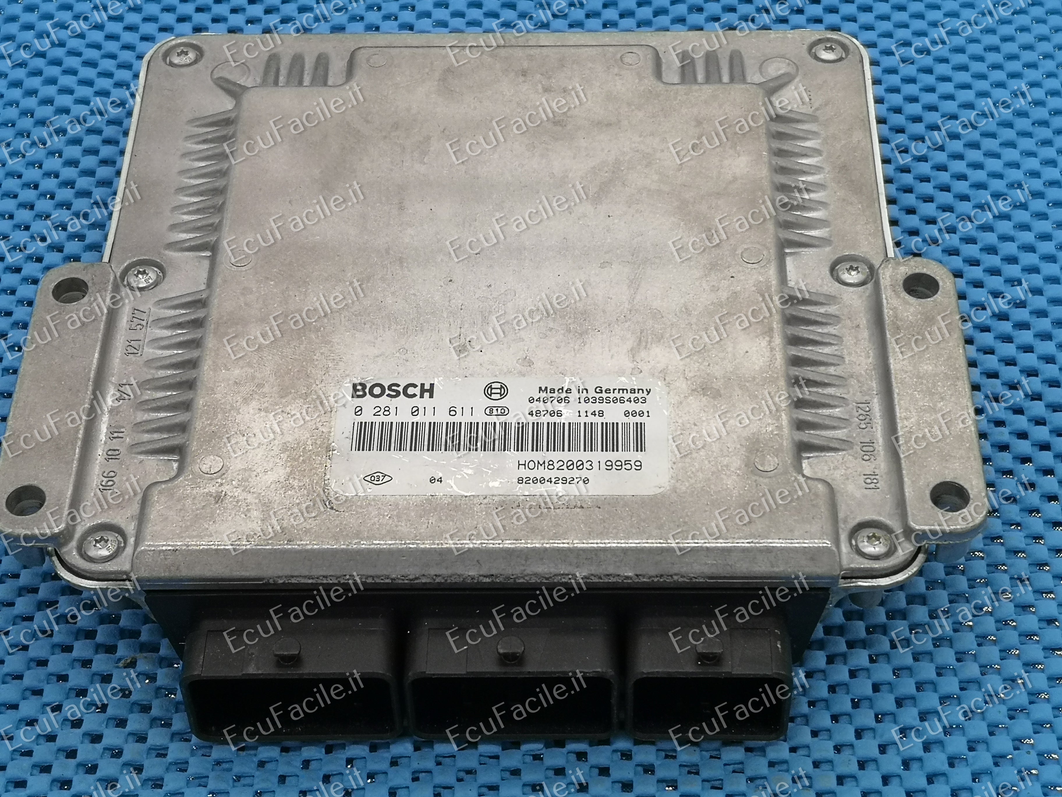 ECU MITSUBISHI SPACE STAR 1.9 0281011611 HOM8200319959