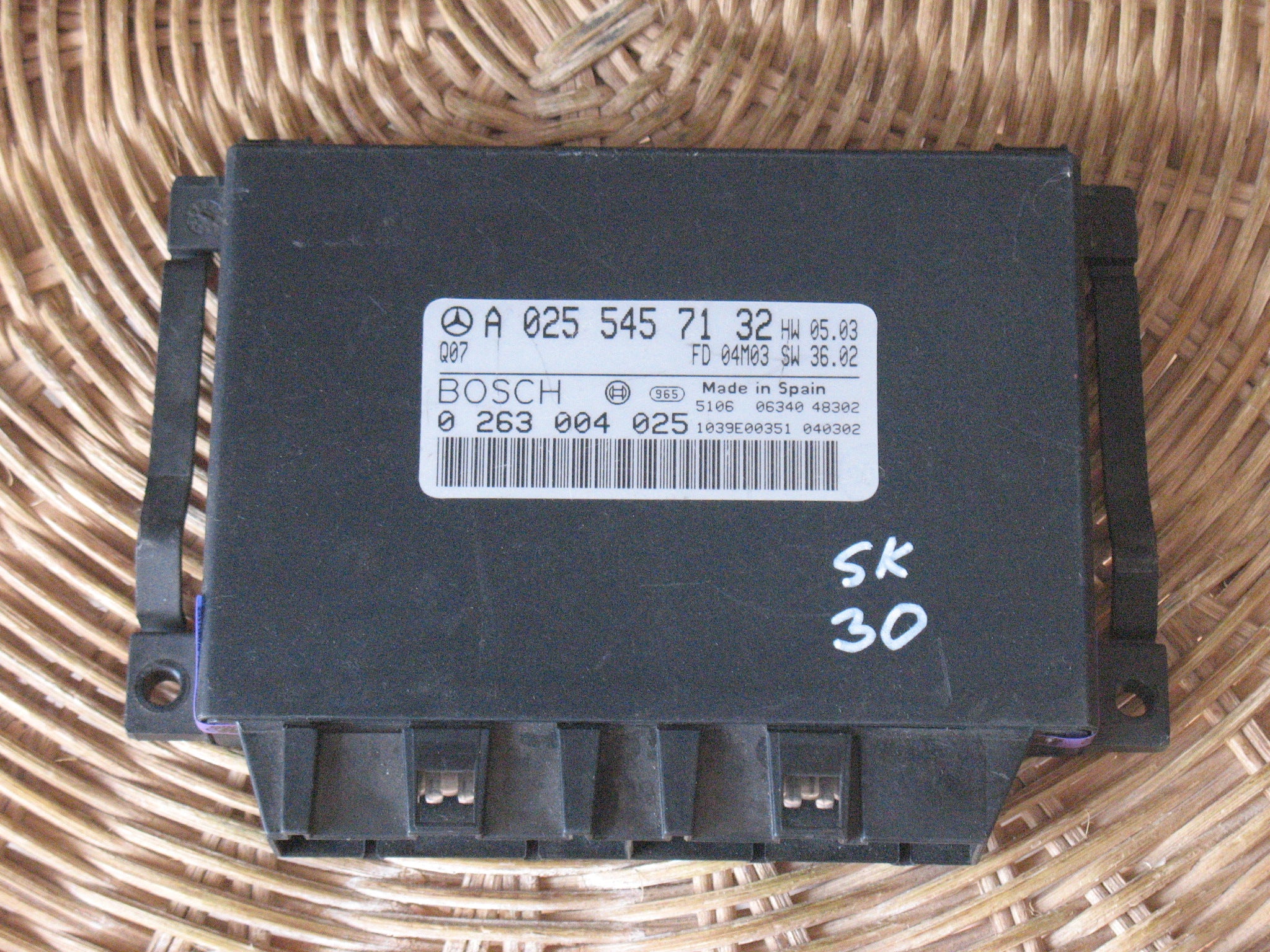 CAMBIO ECU W211 5.4 V8 Mercedes E A0255457132 / 0263004025