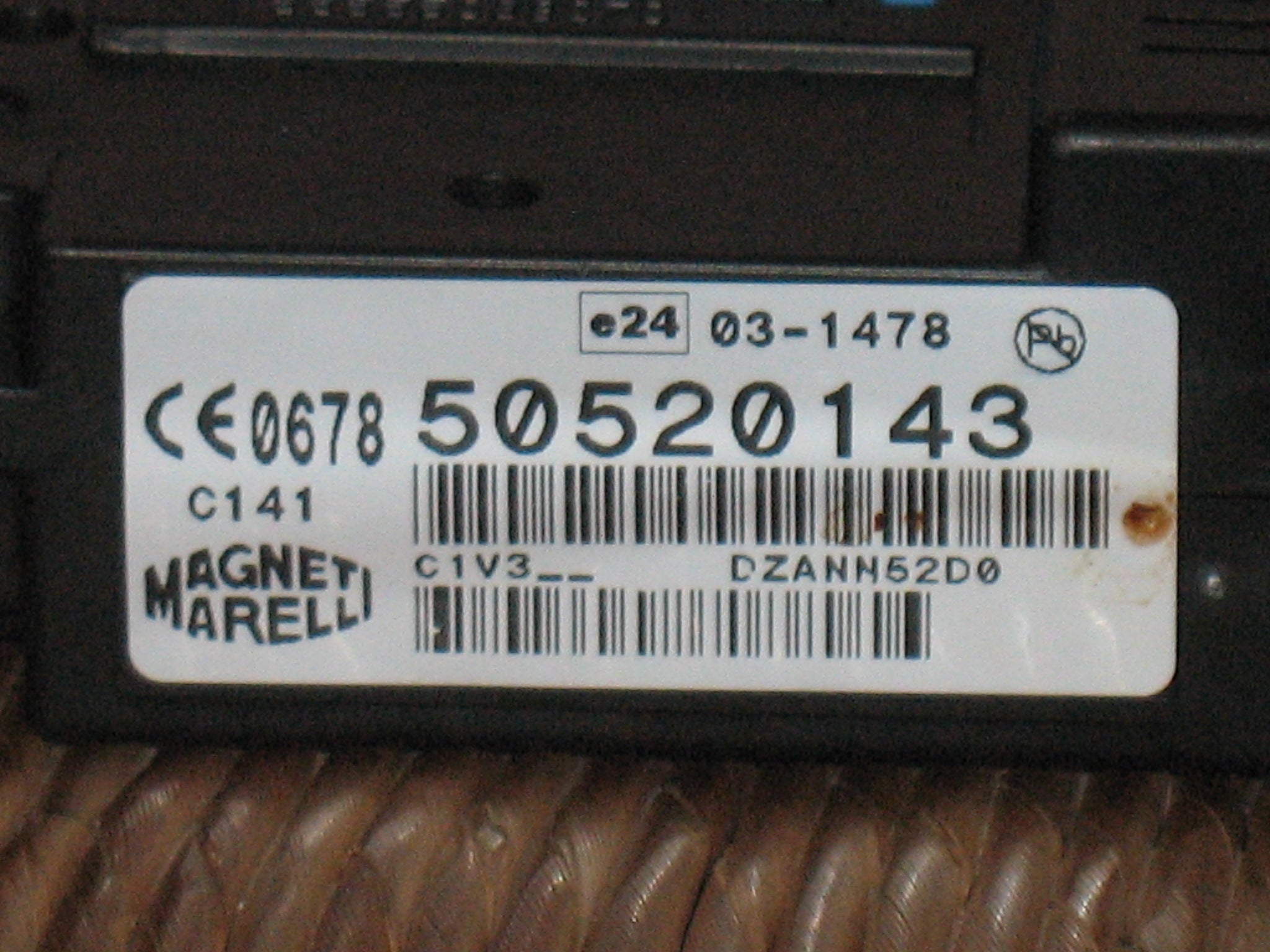 50520143 CENTRALINA Blue&Me ALFA ROMEO GIULIETTA 1.6  77KW 5PD 6M (2010)