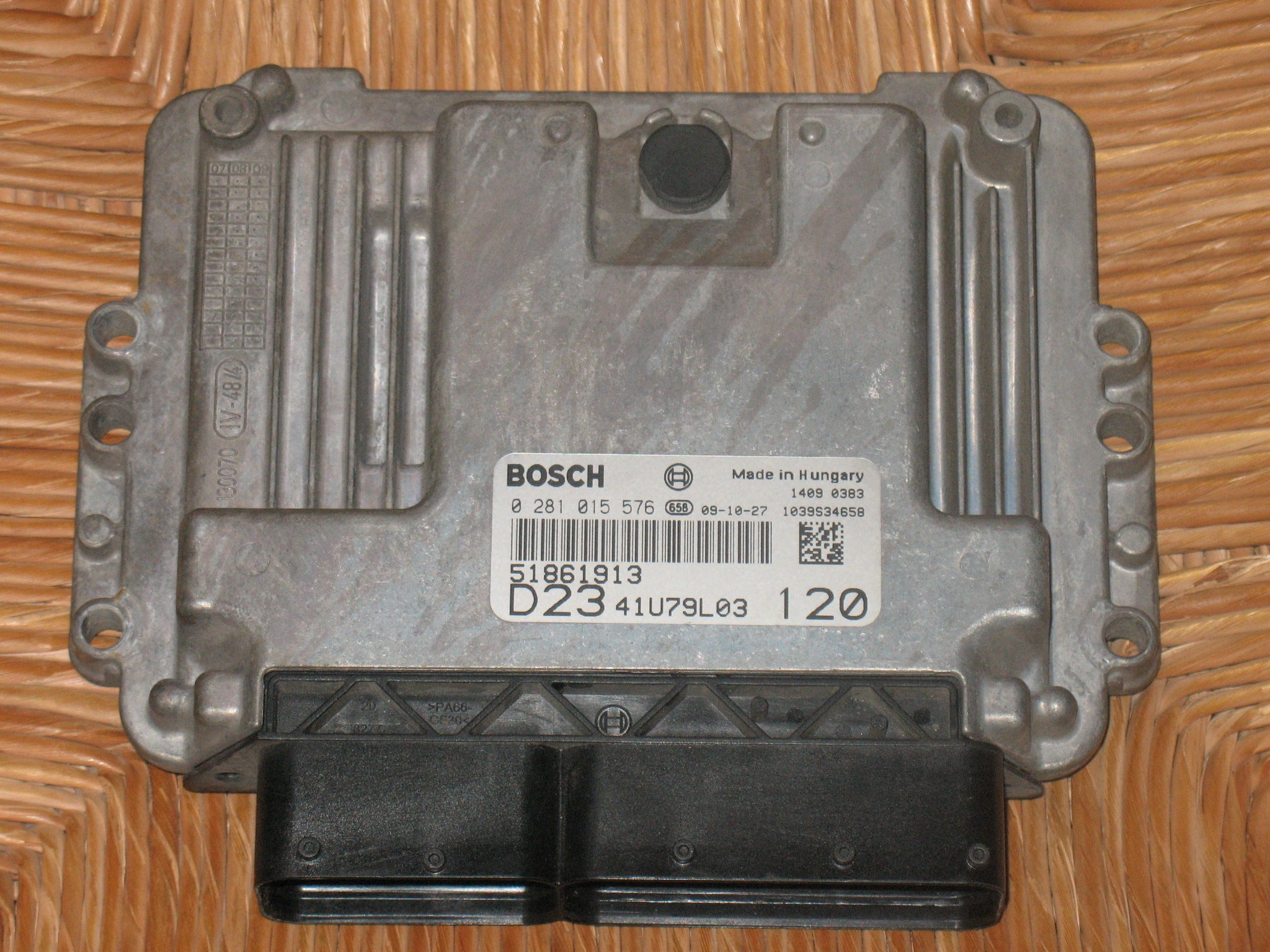 ECU FIAT DUCATO 2.3 JTD 0281015576 51861913 EDC 16C39-5.A7