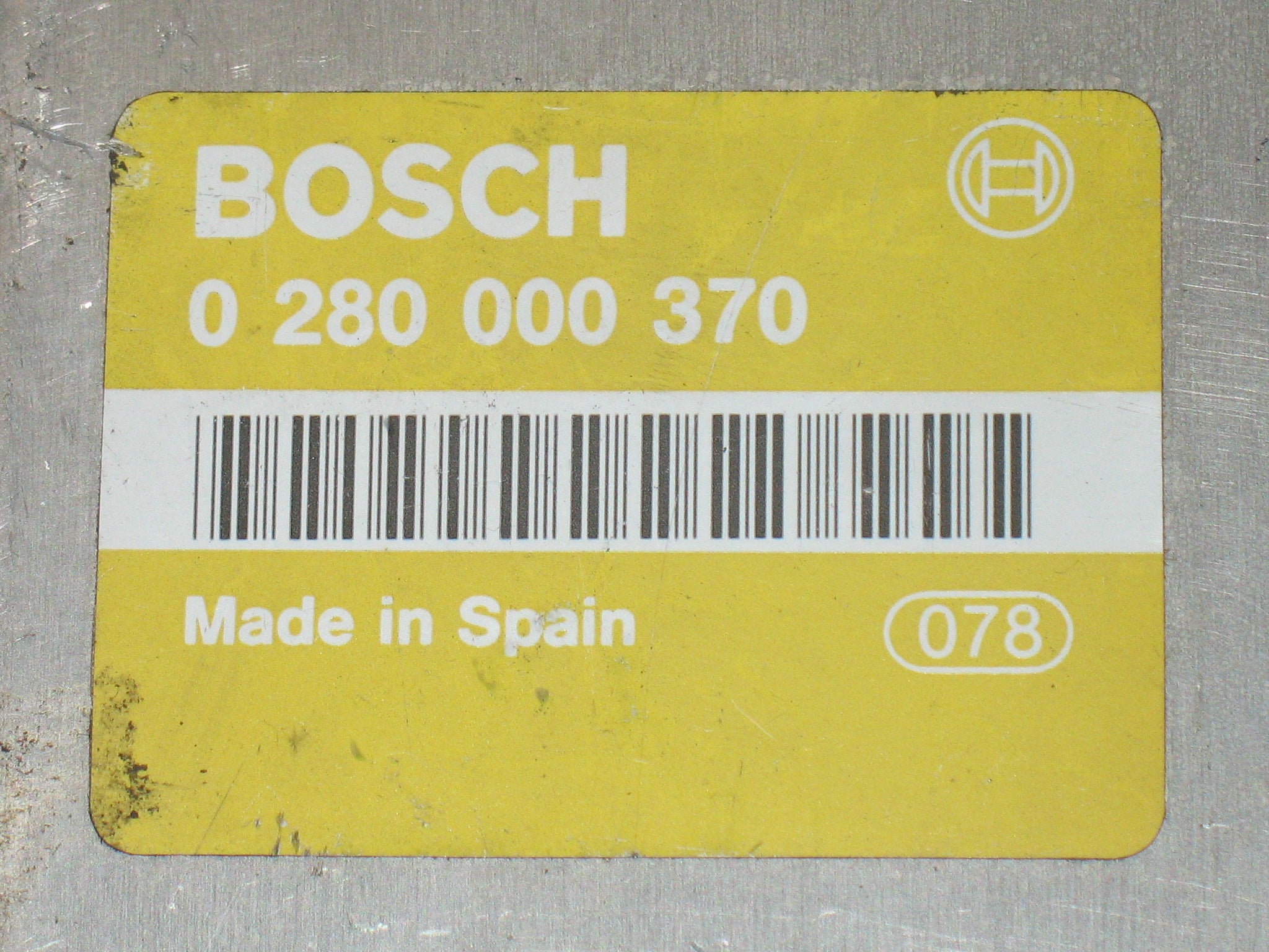 LANCIA THEMA 2.0 16v Turbo BOSCH 0280000370 LE 2.1 ALFA ROMEO / FIAT / LANCIA