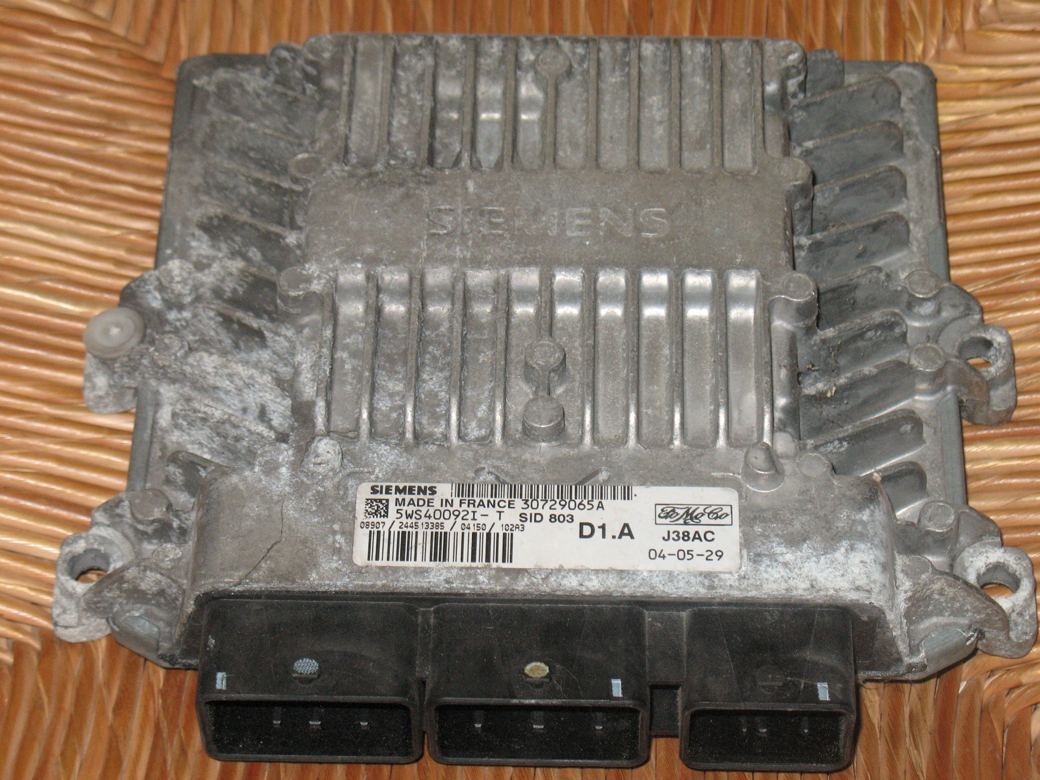 ECU MOTORE VOLVO V70 5WS40092I-T 5WS40092IT 30729065A D1.A Sid803