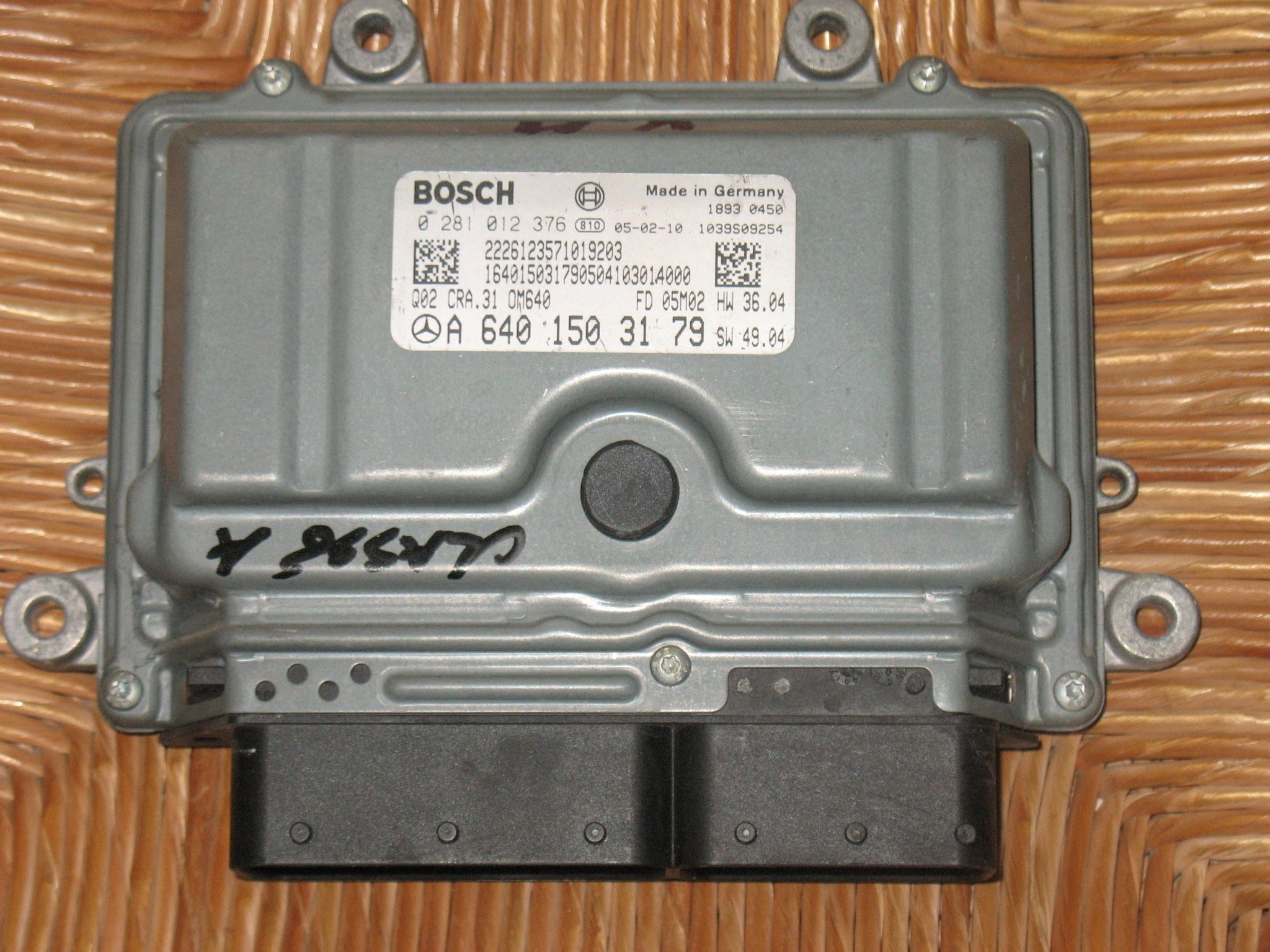 ECU BOSCH 0281012376 Mercedes A6401503179  0281012376  EDC 16C32-4.31