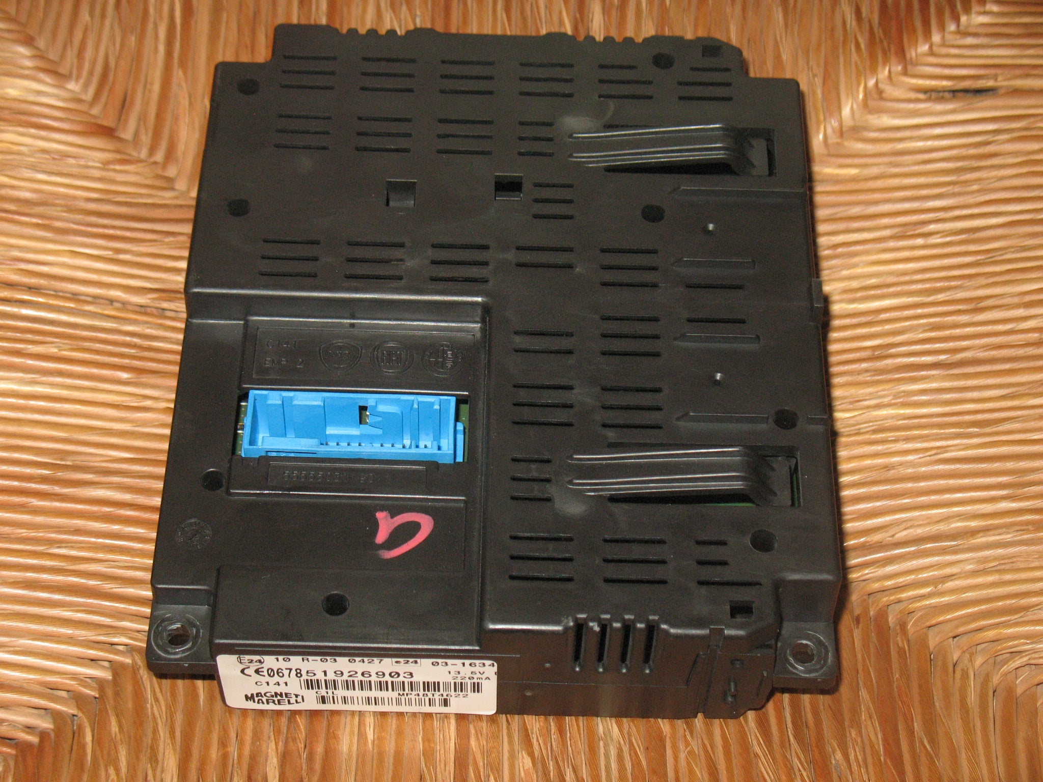 51926903 CENTRALINA COMFORT Blue&Me FIAT 500 1.2 51KW 3P B/GPL 5M (2012)