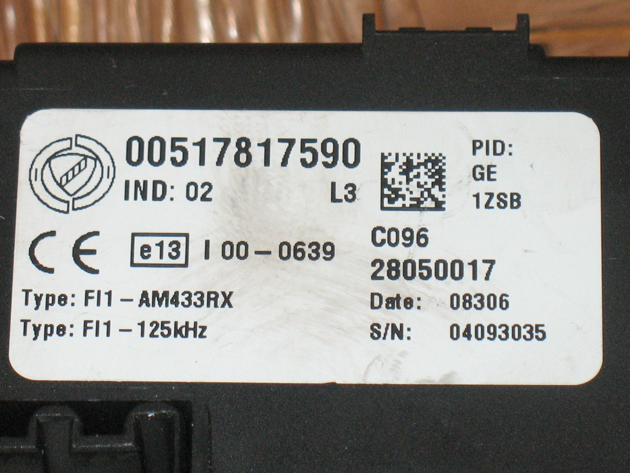 Body Computer Fiat Grande Punto cc 1.4 00517817590 28050017