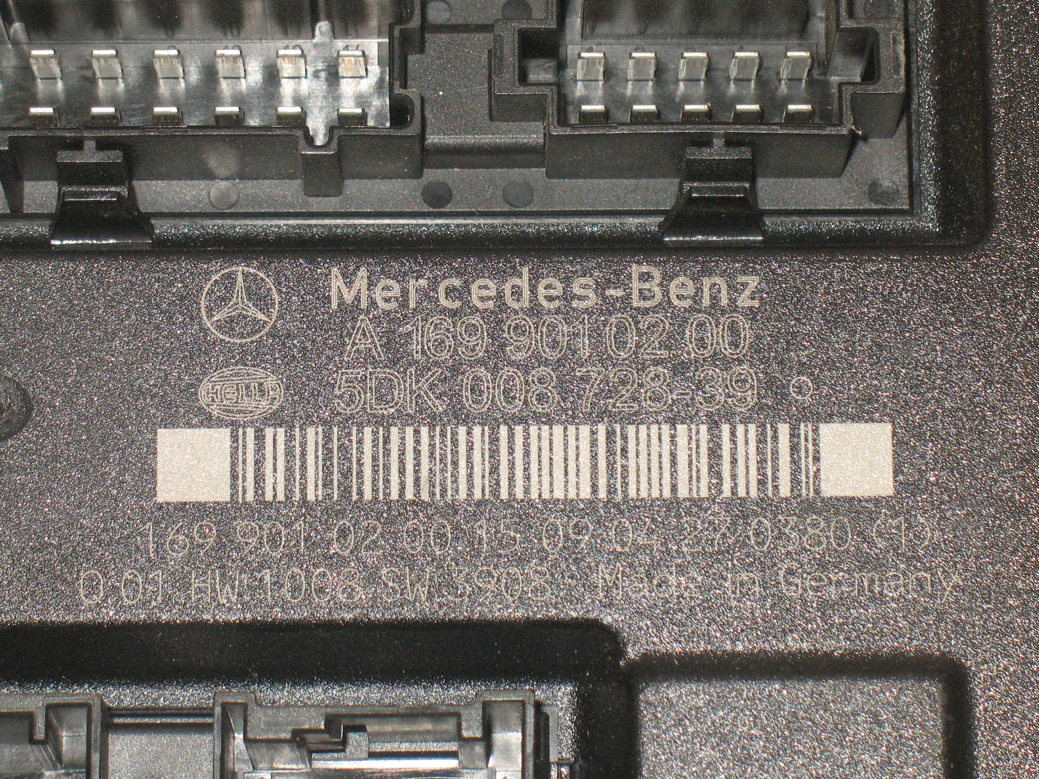 Mercedes-Benz A W169 (04 - 12) Centralina SAM a1699010200 ddc1036 ... Mercedes-Benz A W169 (04 - 12) Centralina SAM a1699010200 ddc1036 5dk008728