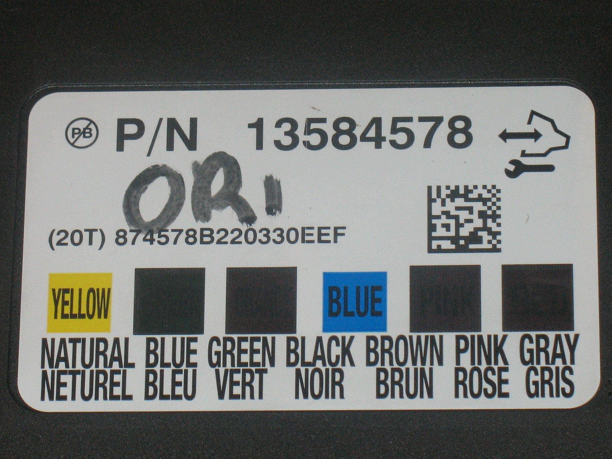 13584578 CENTRALINA BODY COMPUTER OPEL ASTRA SW 1.7 D 81KW 6M 5P