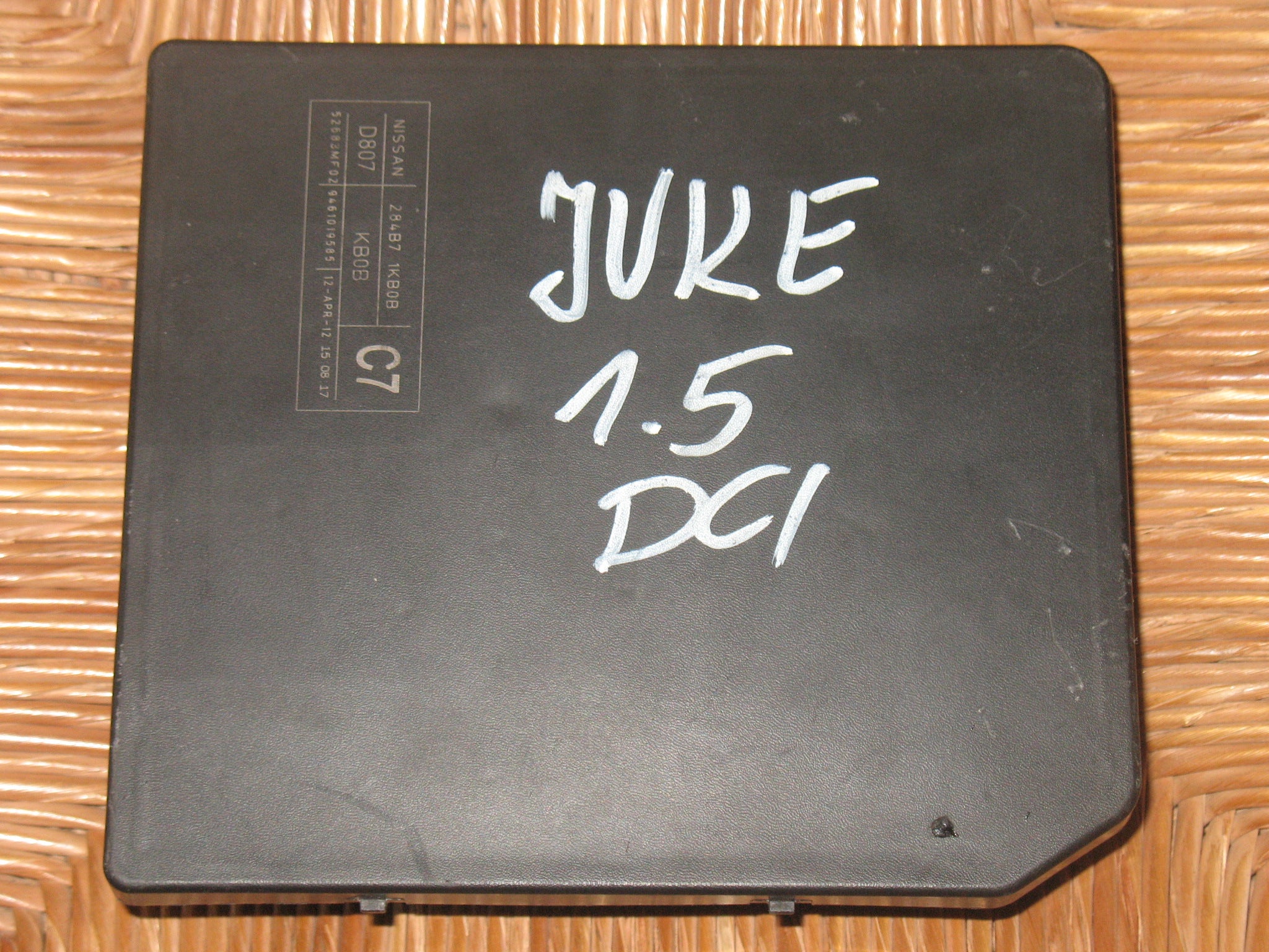 NISSAN JUKE (F15) 1.5 dCi 284B7 1KB0B / 52683MF07 / 284B71KB0B C7