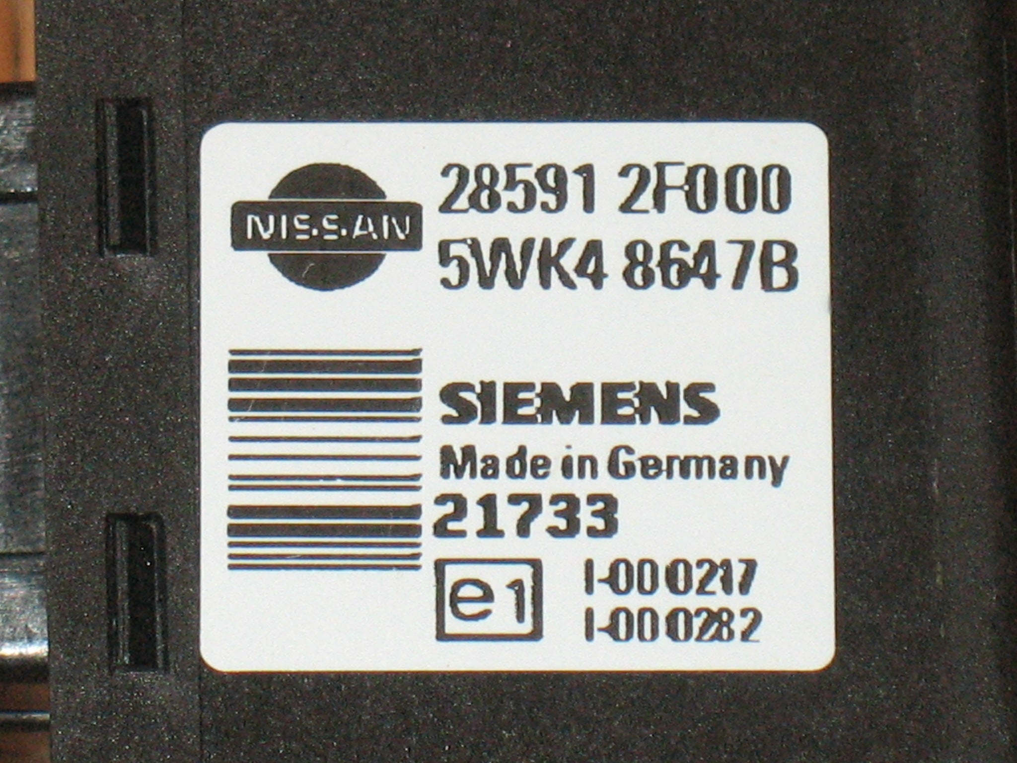 IMP642855 Nissan Navara D40 Centralina/modulo immobilizzatore 285912F000 5WK48647B 285912F000 5WK48647B