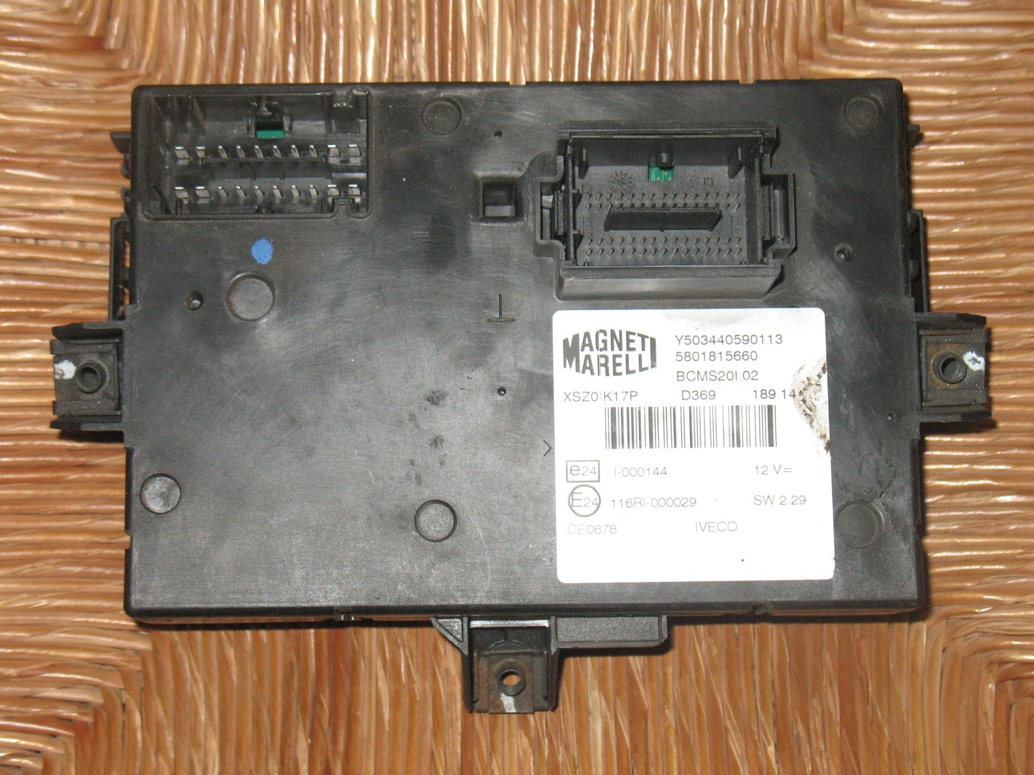 MAGNETI MARELLI 5801815660 BCMS20I.02 Body Computer Iveco Daily Y503440590113