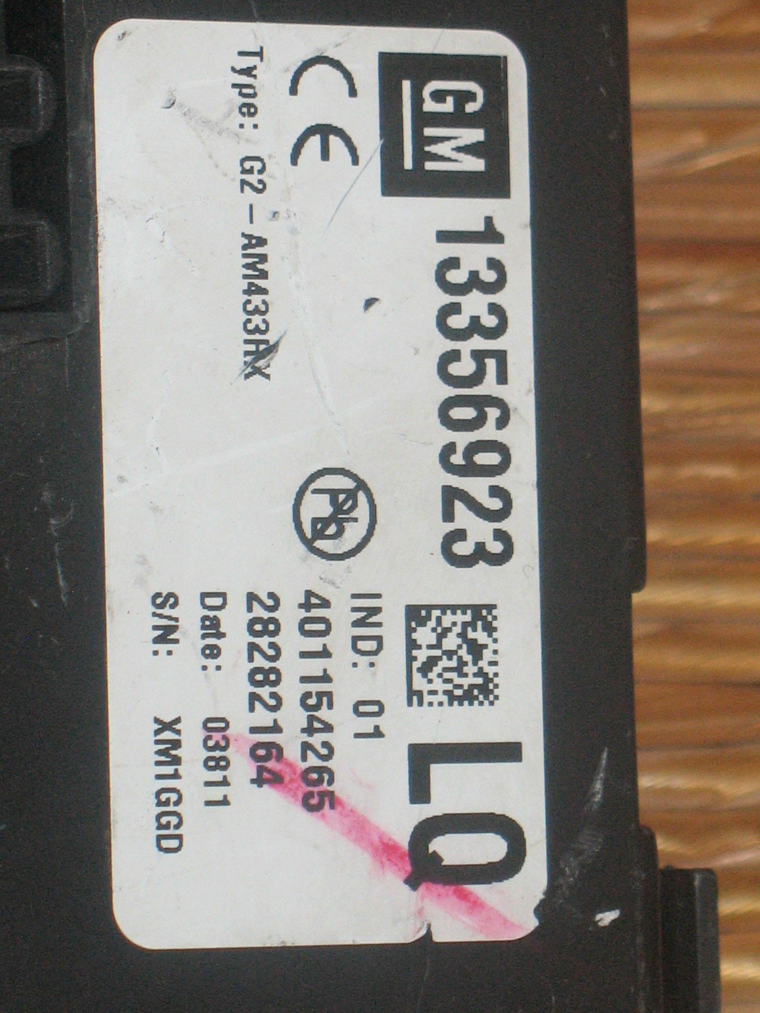 Centralina modulo BSI OPEL MERIVA 13356923 LQ