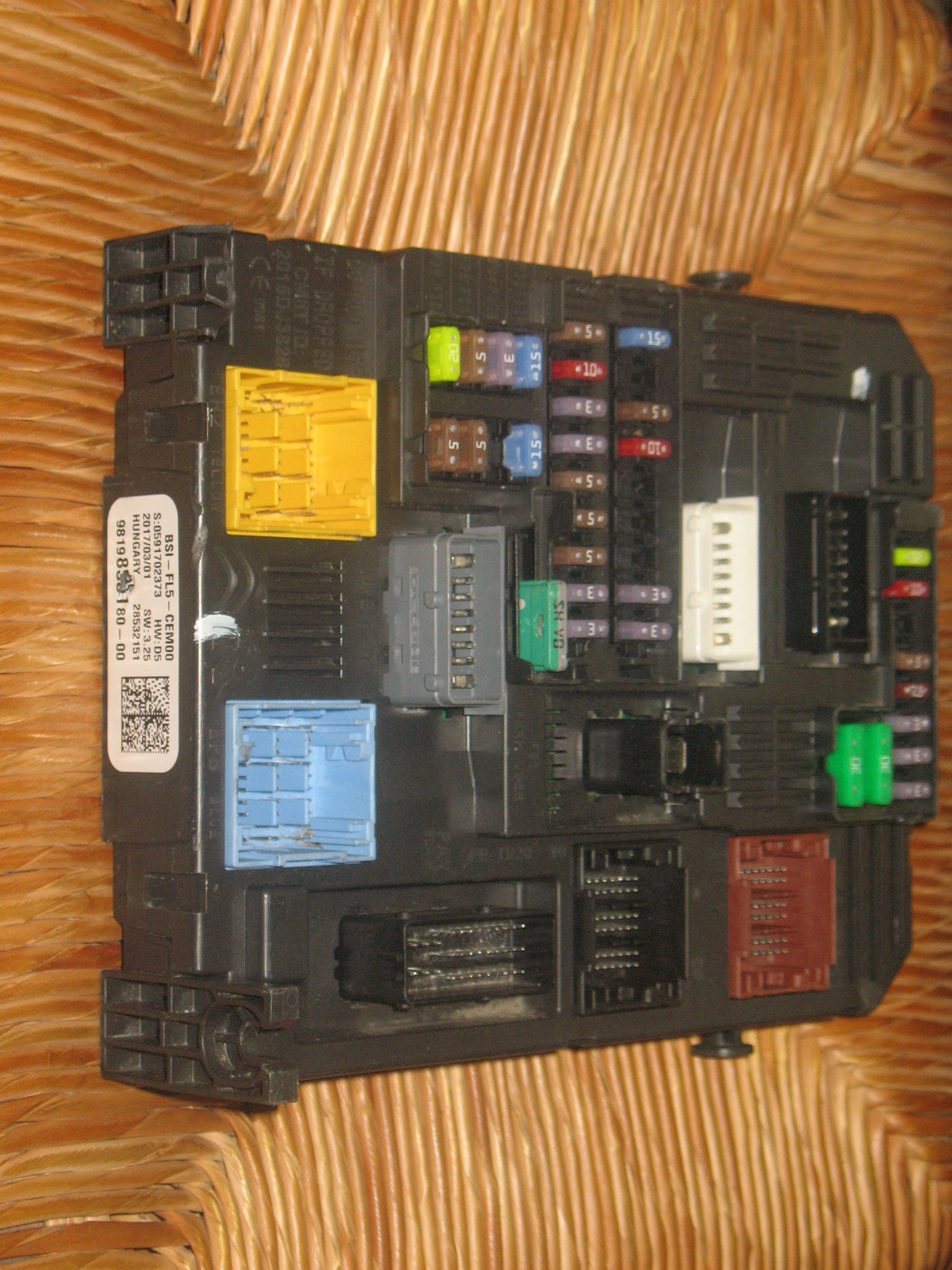 EXPERT III JUMPY PROACE 18R MODUŁ BSI-FL5-CEM00 9819855180 9819855180-00