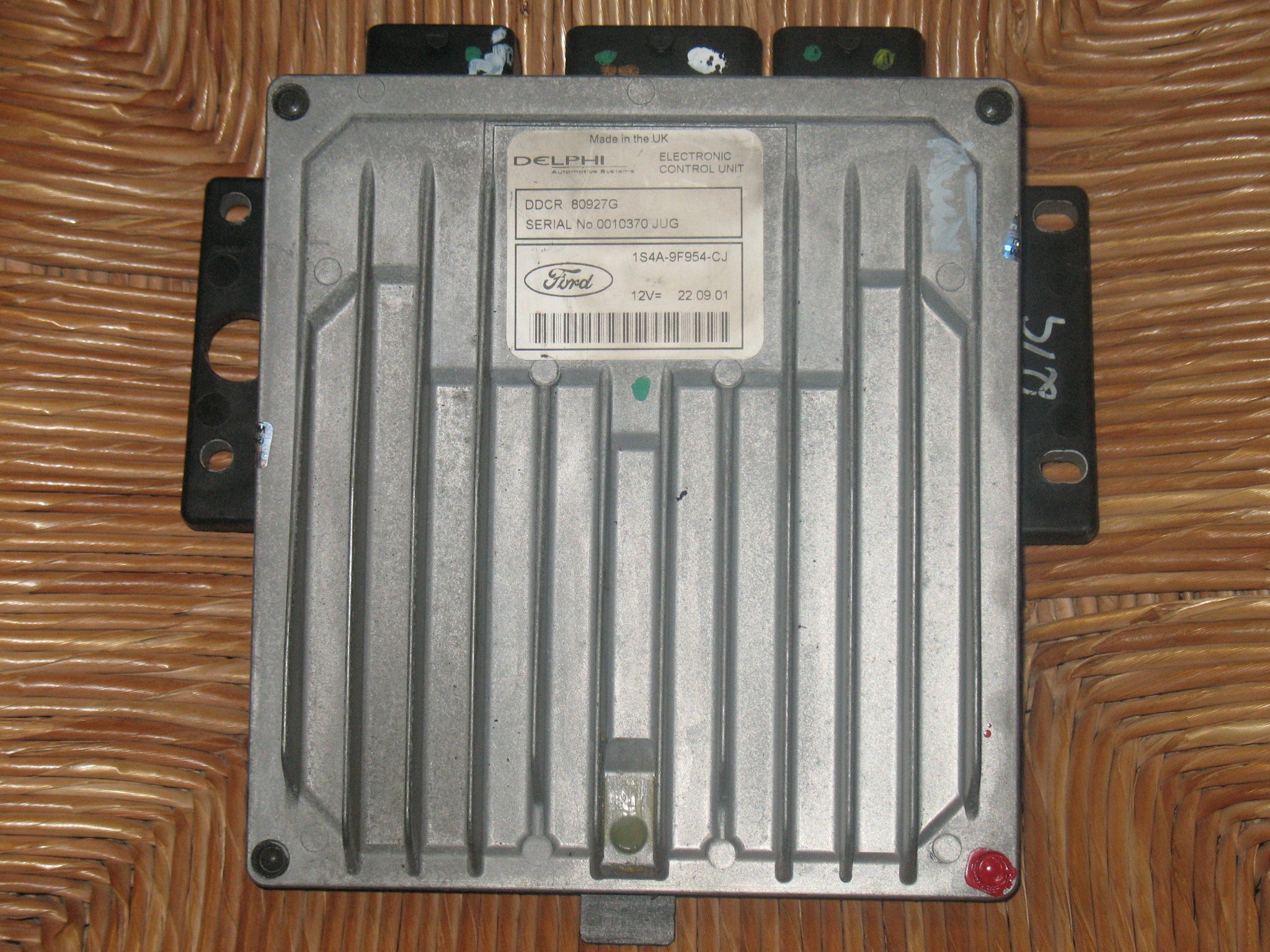 ecu FORD FOCUS 1.8 TDCI DELPHI 1S4A-9F954-CJ 1S4A9F954CJ DDCR 80927G