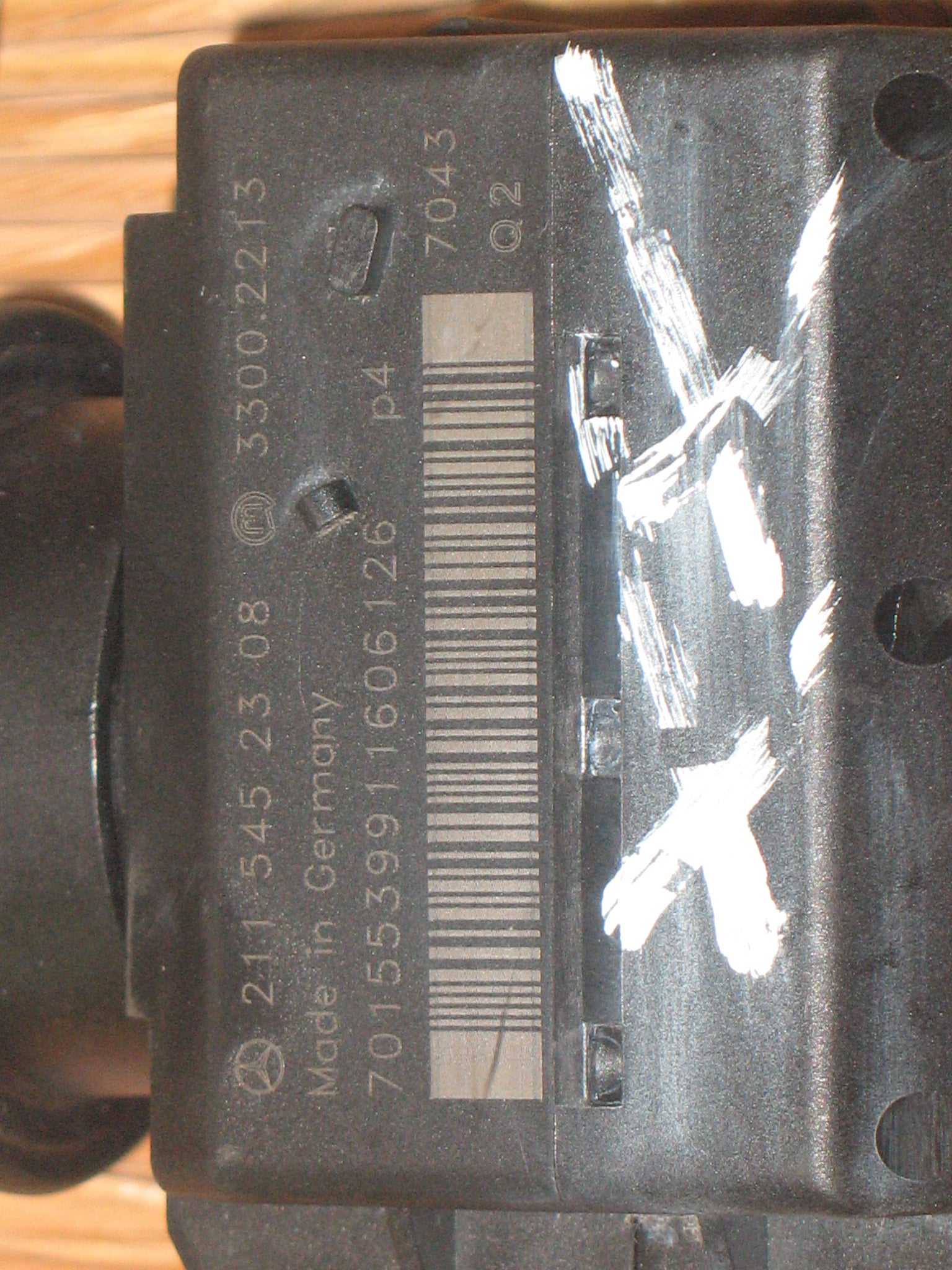 2115452308 BOCCHETTI ACCENSIONE APERTURA PORTE CON CHIAVE MERCEDES CLASSE E 220 CDI W211 2.2 110KW 5P D AUT (2005)