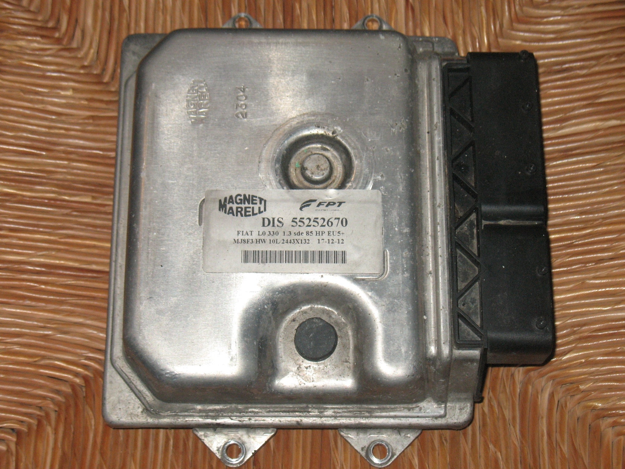 ECU Fiat 500L 1.3JTD MARELLI FPT 55252670 MJ8F3 HW10L PRONTA