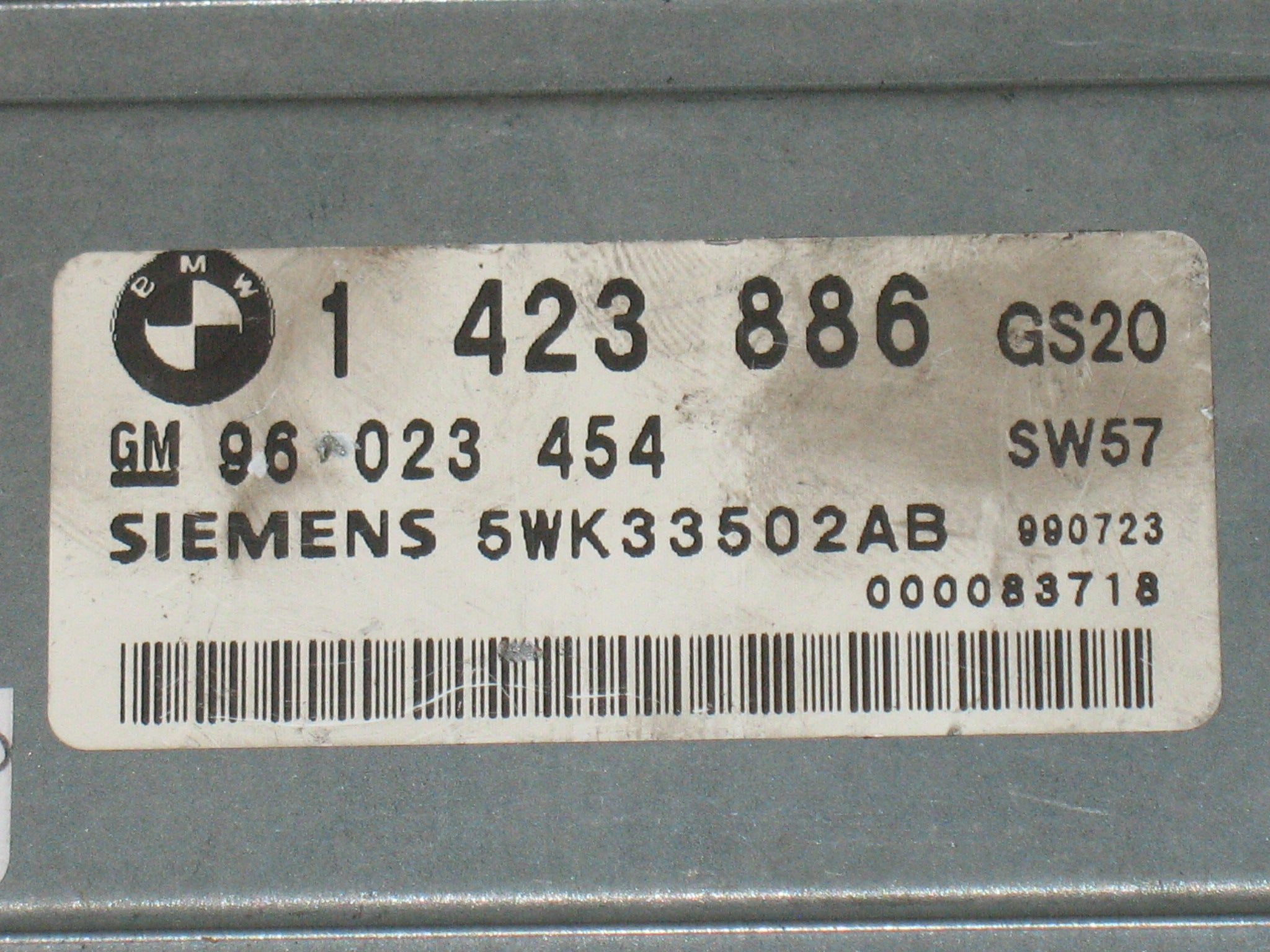 BMW E39 CAMBIO AUTOMATICO 528i 1423886 1423886 5WK33502AB