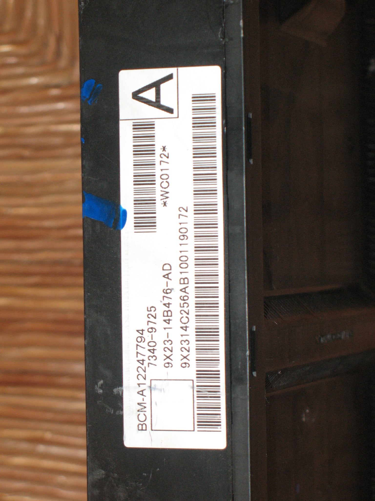 BCMB-A12247794 JAGUAR XF250 Ecu Jaguar XF X250 Body BCMB 9x23-14b476-ad