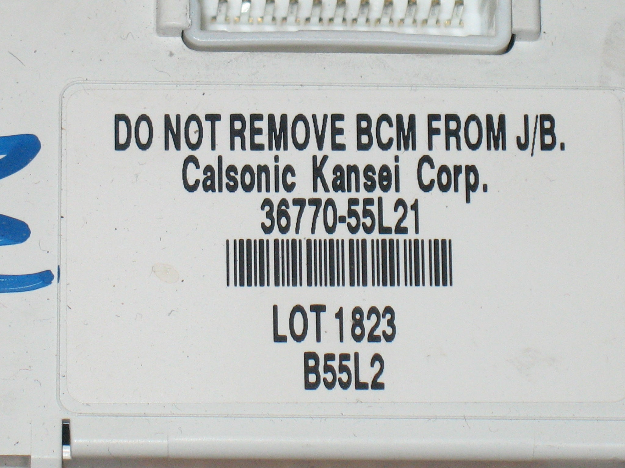 Body Computer Fiat Sedici 2000 2.0 mjet. Suzuki 36770-55L21 – 3677055L21