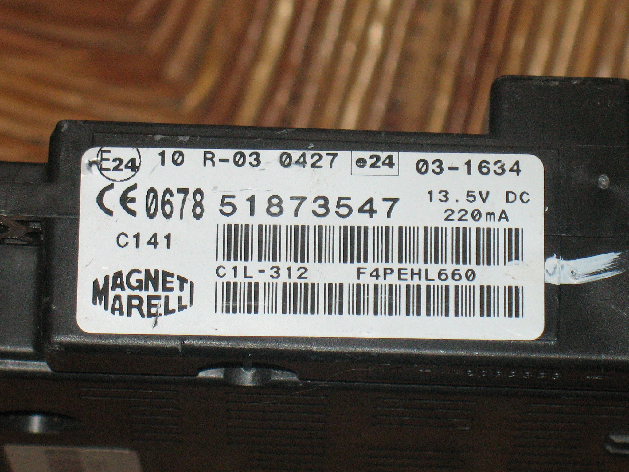 Centralina Blue&Me 51873547 Fiat 500 51873547 Magneti Marelli ABARTH