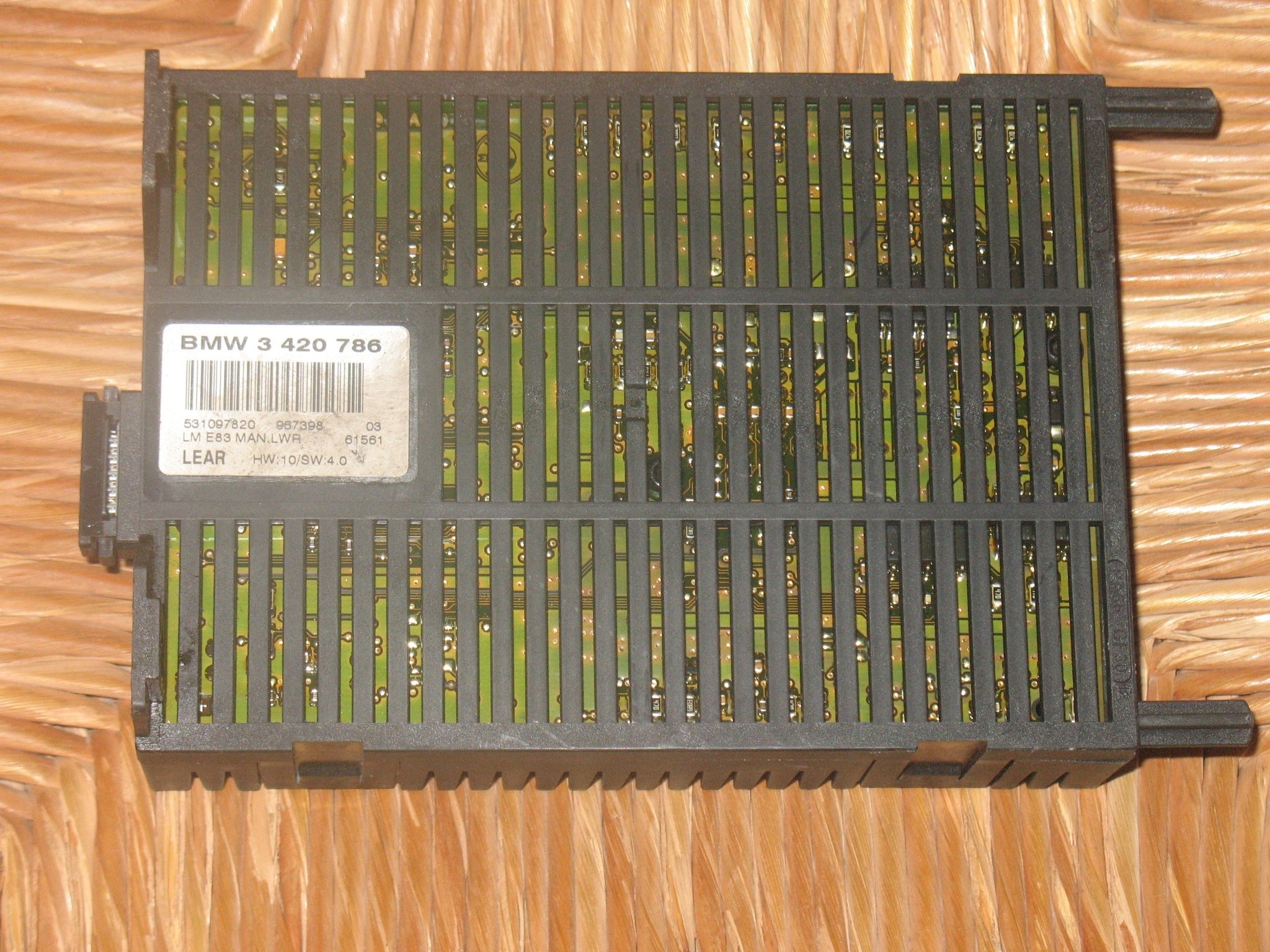 531097820 CENTRALINA LUCI BMW X3 1° Serie 2000 Diesel (2005)