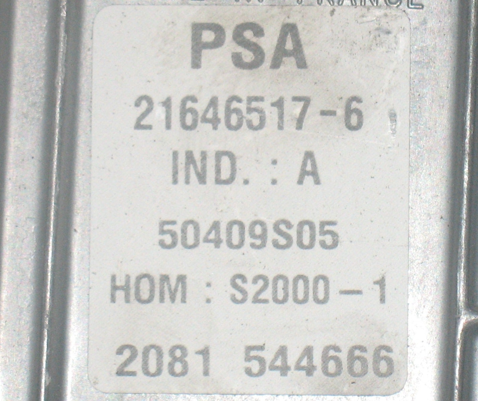 CITROEN C5 SAGEM ECU 9643915380 9643786680 21646517-6