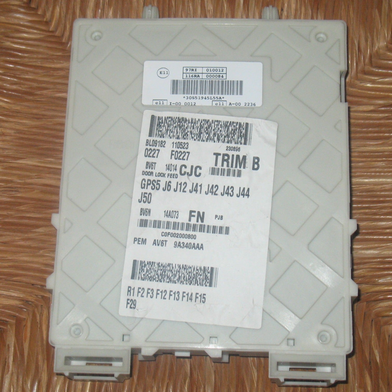 Centralina Body Computer BCM FORD BV6N14A073FN BV6N14A073FP BV6T14014CJC