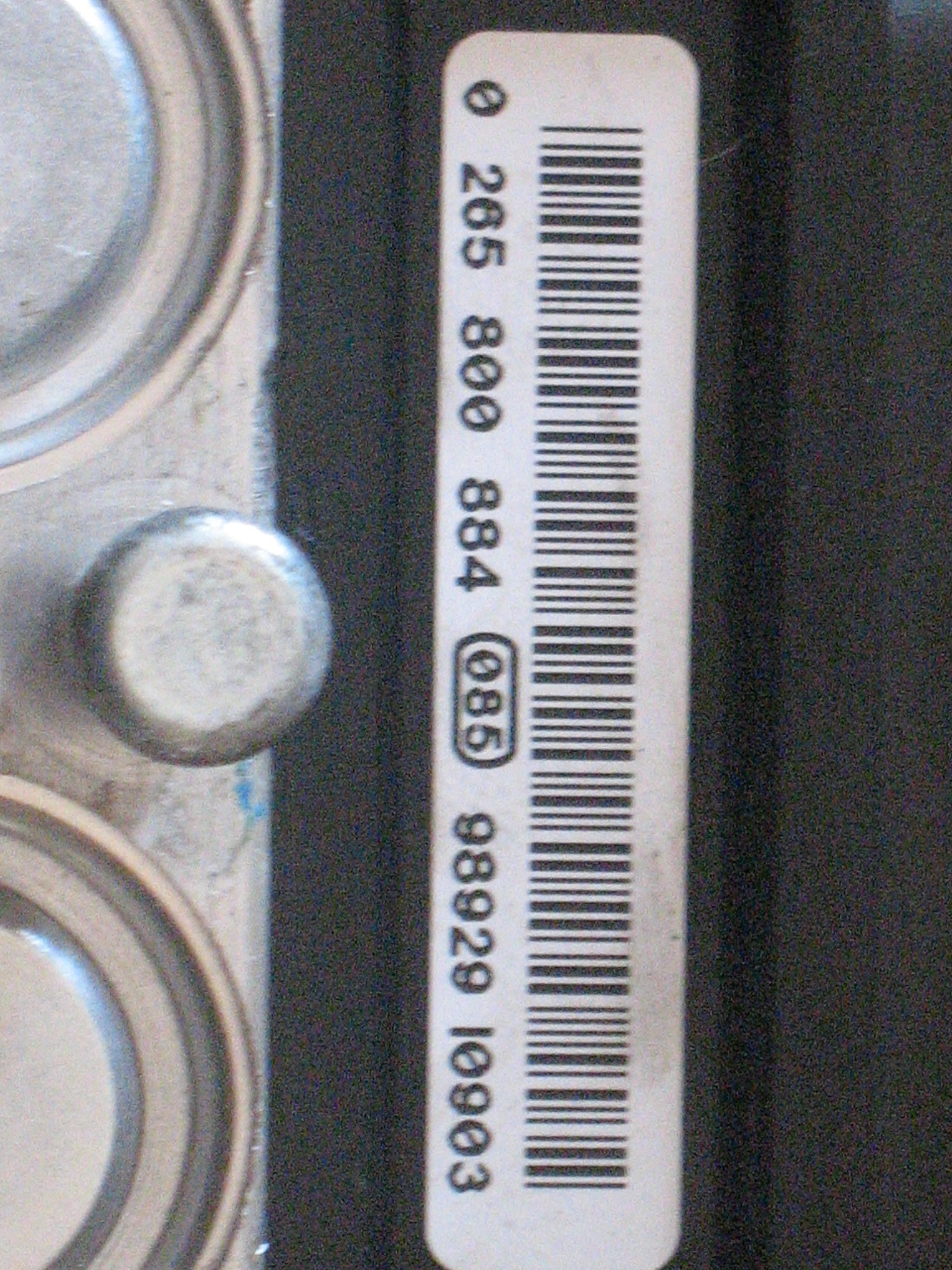 PEUGEOT 308 BOSCH POMPA ABS 9666093180 0931 0265800884 9660107180 0265232439 B