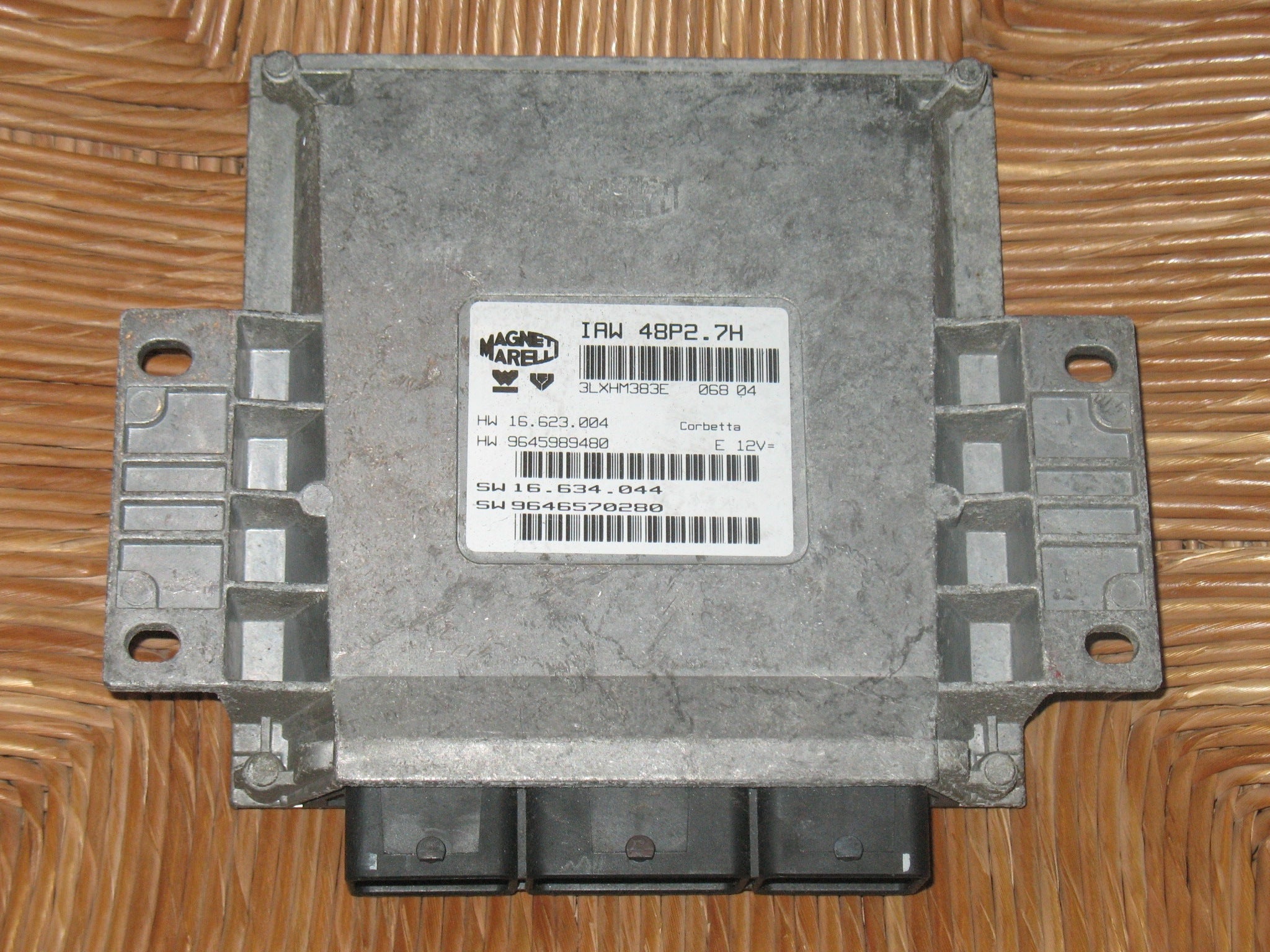 Ecu citroen c2 peugeot 206 magneti marelli iaw 48p2.7h IAW48P2.7H