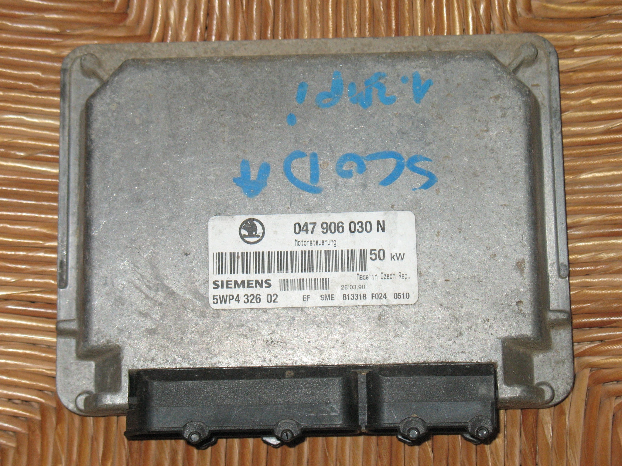 5wp432602 CENTRALINA MOTORE SKODA Felicia Berlina 1300 Benzina