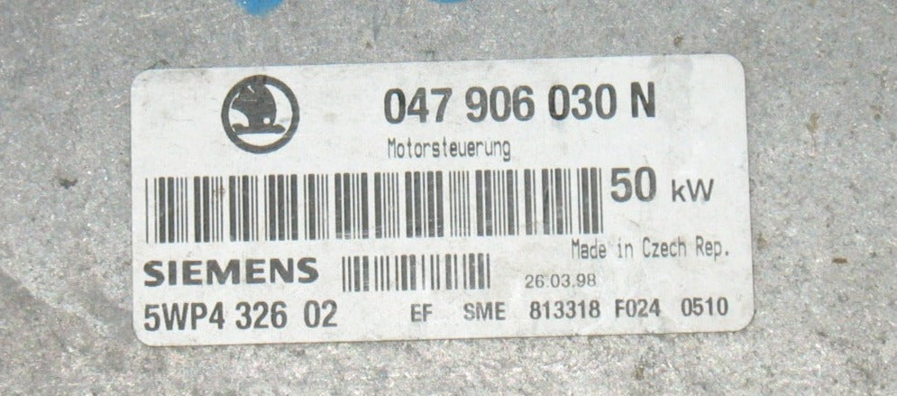 5wp432602 CENTRALINA MOTORE SKODA Felicia Berlina 1300 Benzina