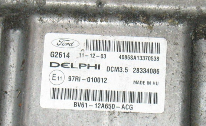 ECU 28334086 FORD FOCUS C-MAX 2.0 TDCI 115CV BV61-12A650-ACG BV6112A650ACG