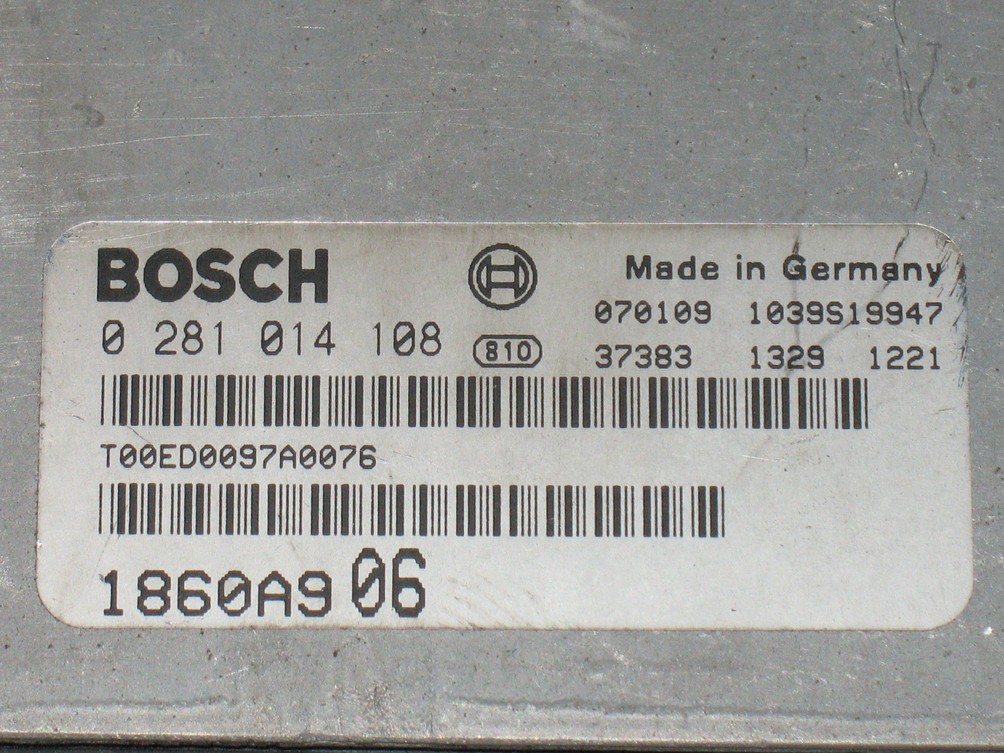 ECU MITSUBISHI OUTLANDER 2.0 DI-D EDC16U31 0281014108 1860A906