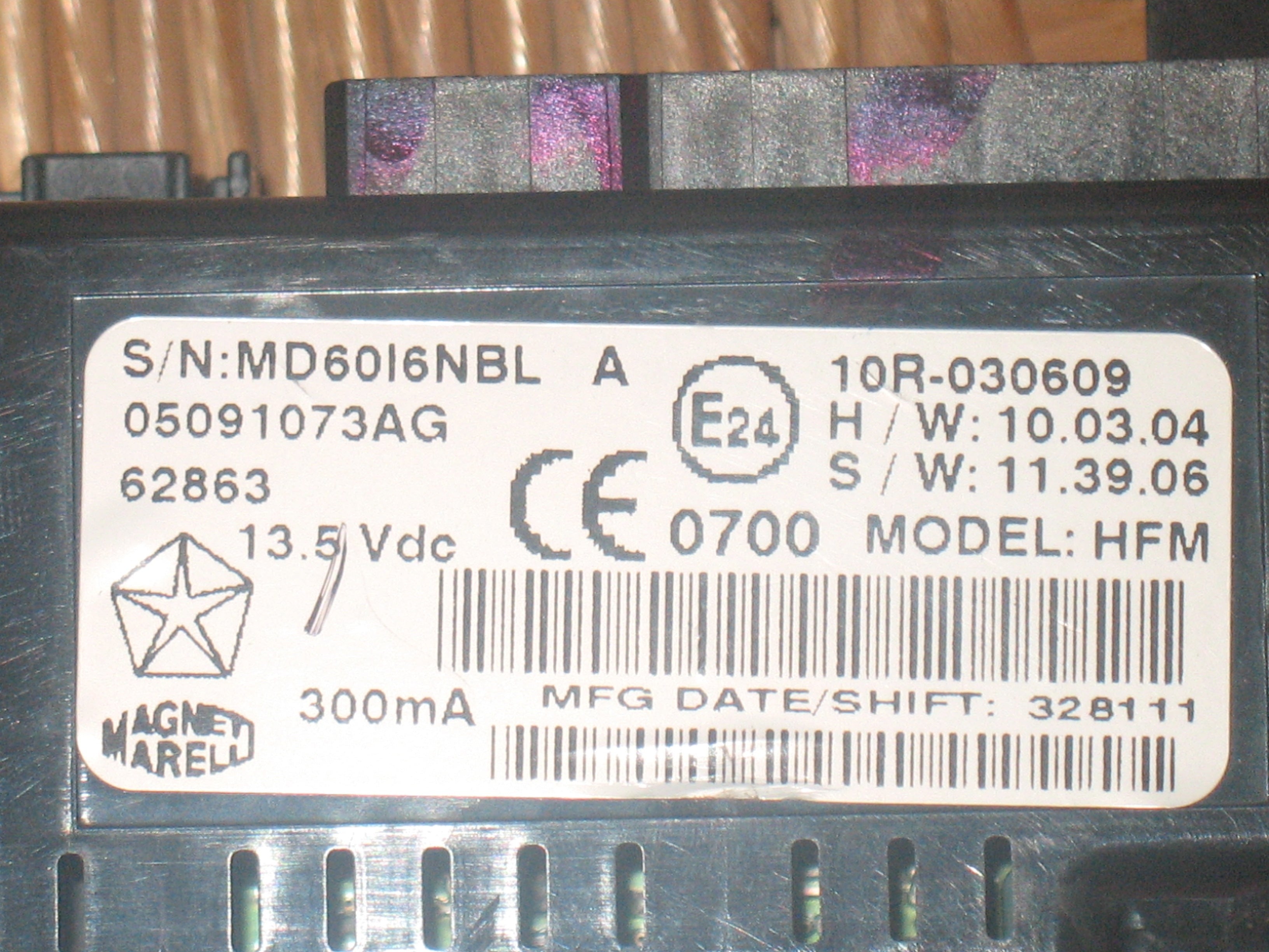 FIAT FREEMONT CENTRALINA Controller Bluetooth Hfm 10R 030609 05091073Ag