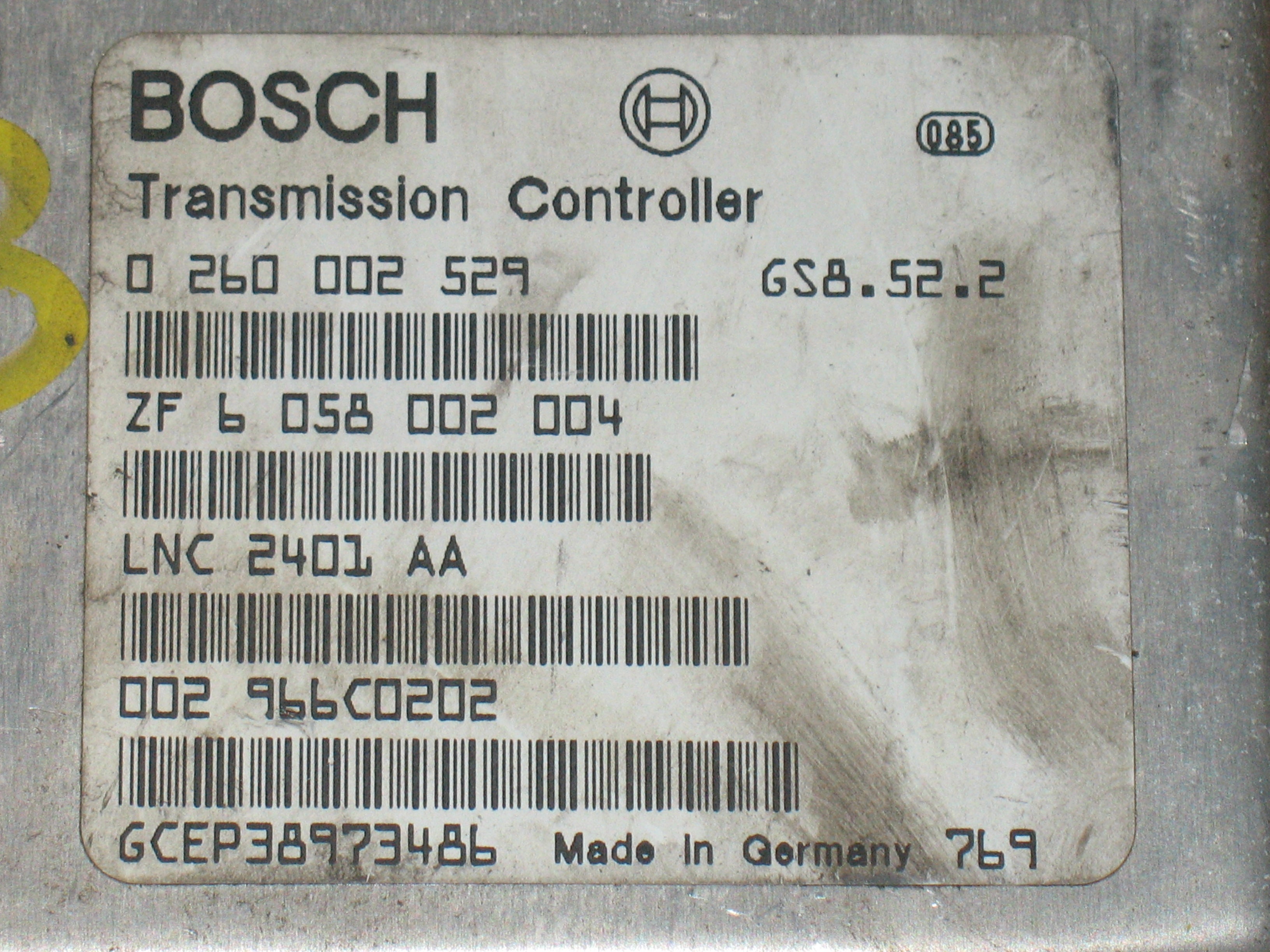 Centralina cambio automatico JAGUAR XK8 XJ8 BOSCH 0260002529 ZF6058002011