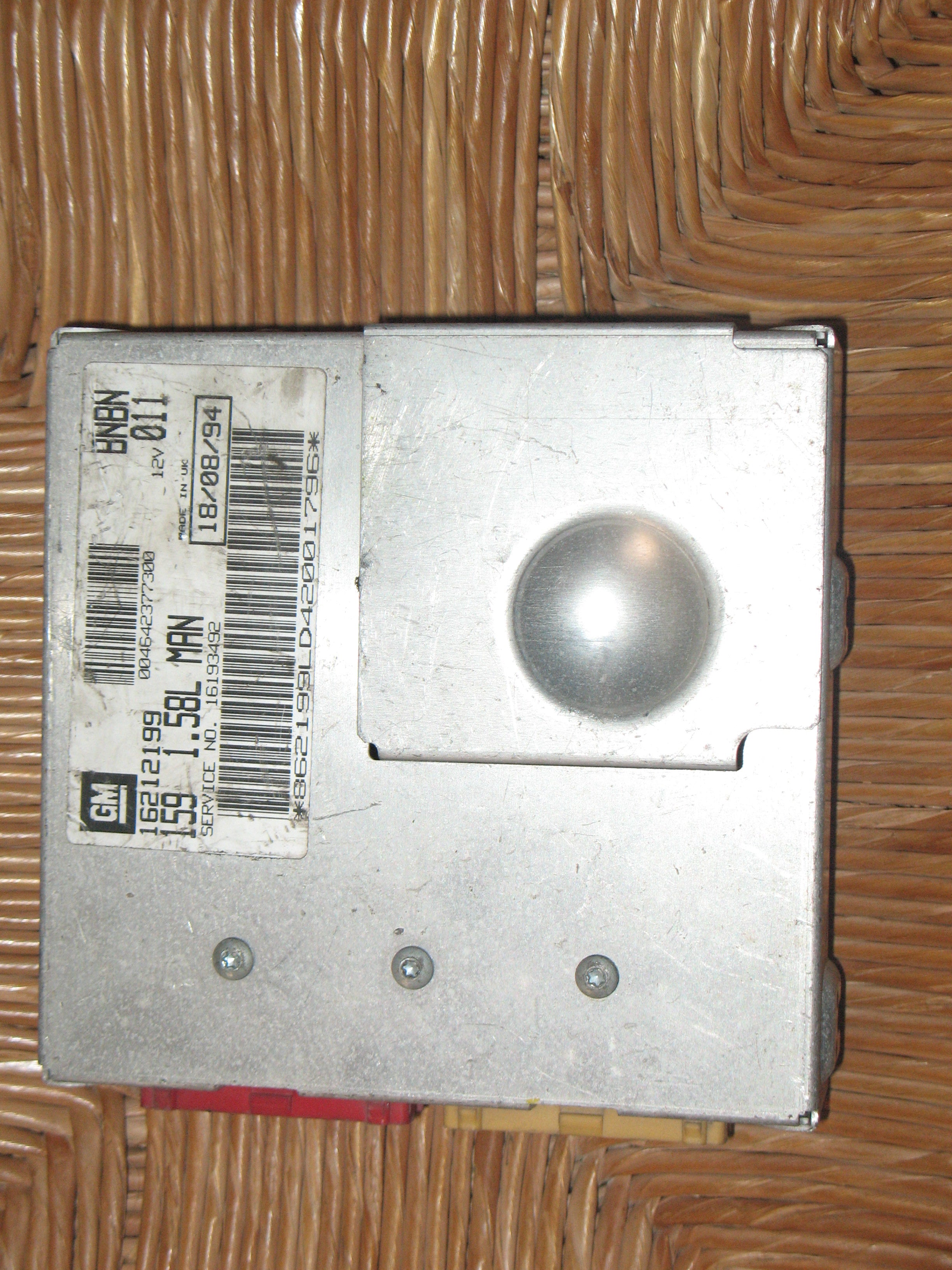 CENTRALINA MOTORE FIAT TEMPRA 16212199 BNBN 159 1.58L MAN 159158LMAN