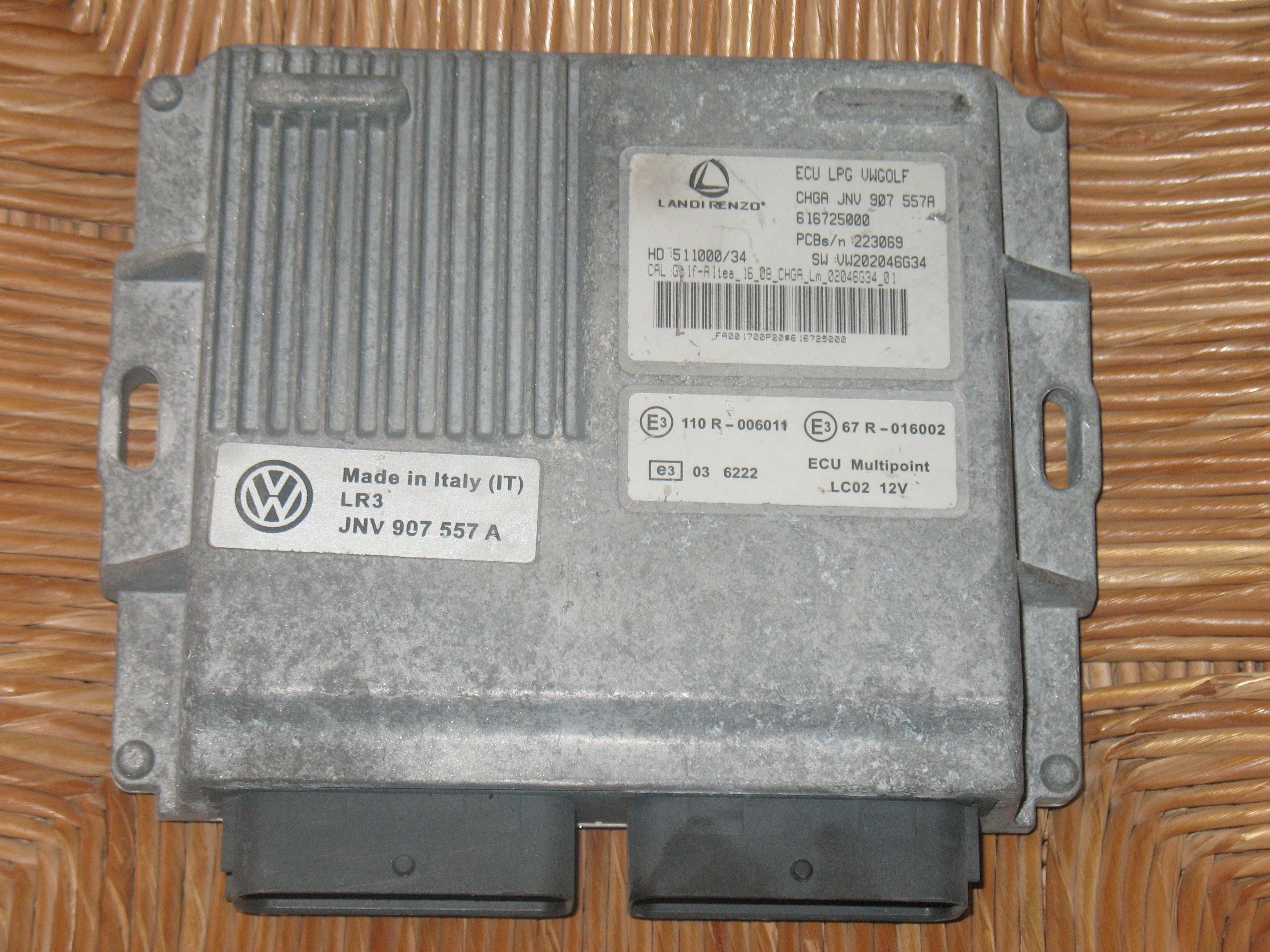 CENTRALINA MOTORE LPG 10R-026011 67R-016002 616725000 Landi Renzo 511000/34