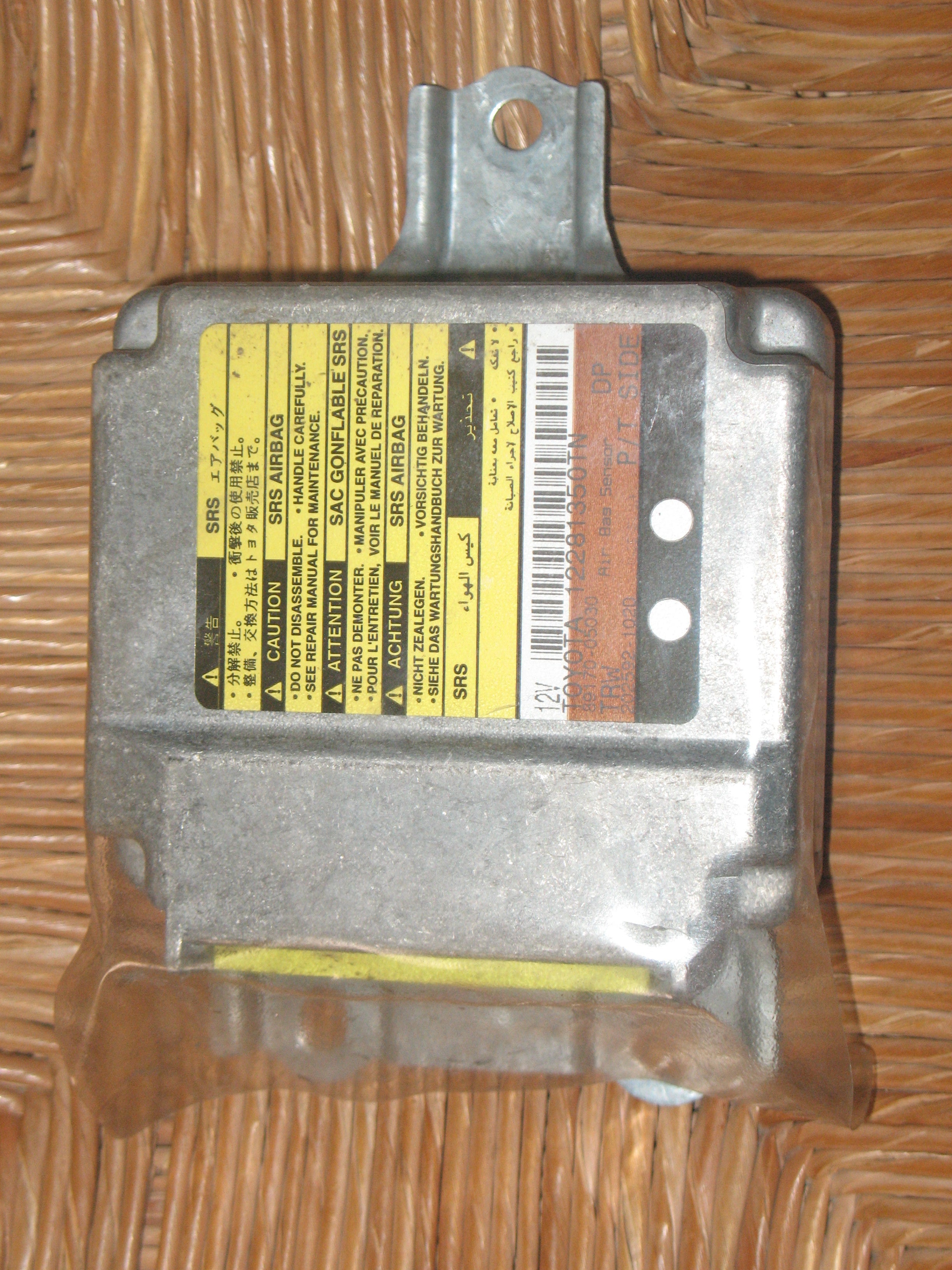 Toyota Avensis T220 Centralina modulo airbag 8917005030 89170-05030 202592-102D 8917005030 89170-05030 202592-102D