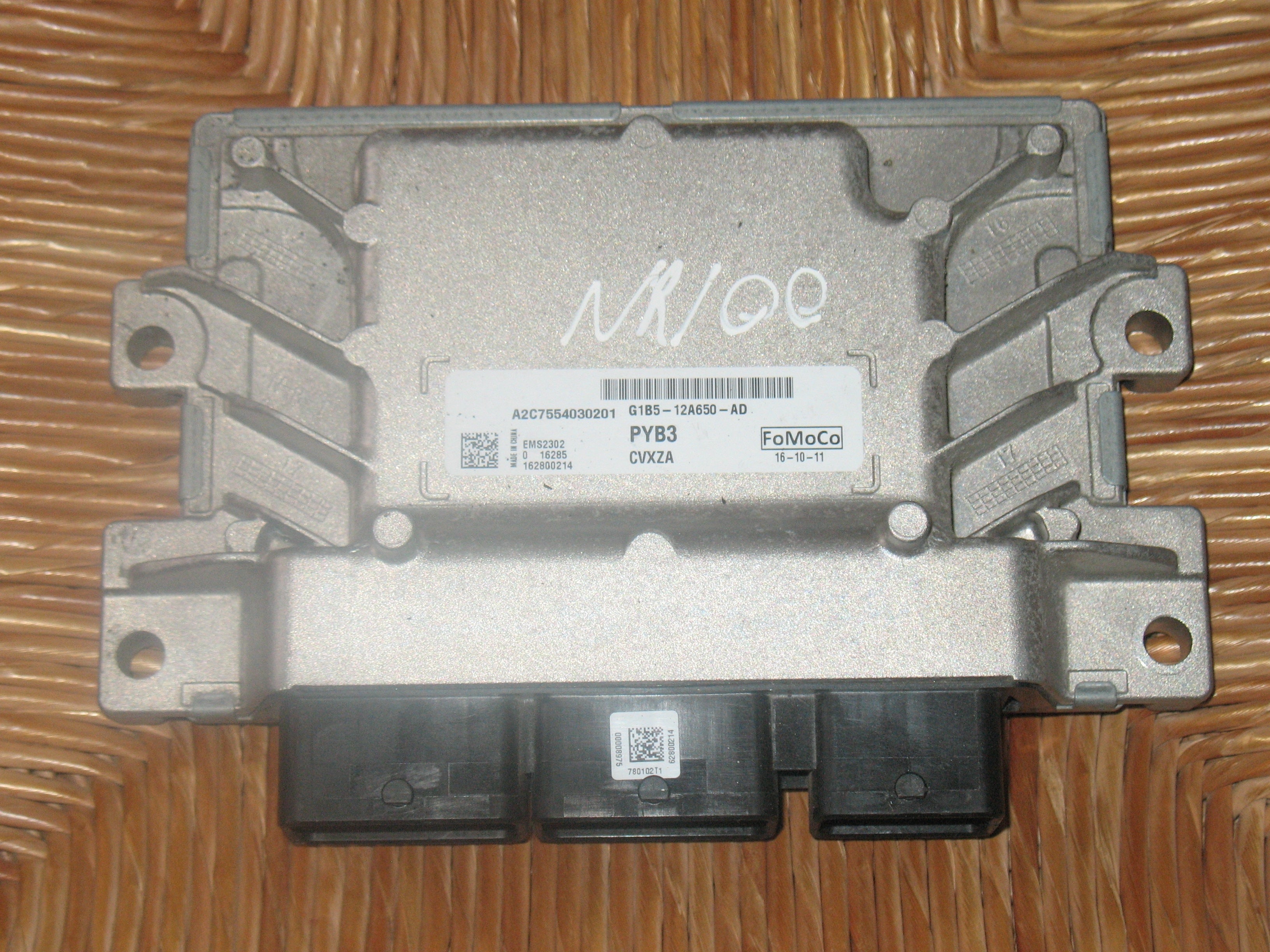 CENTRALINA MOTORE FORD KA+ 1.2 BENZINA G1B5-12A650-AD PYB3 CVXZA FOMOCO